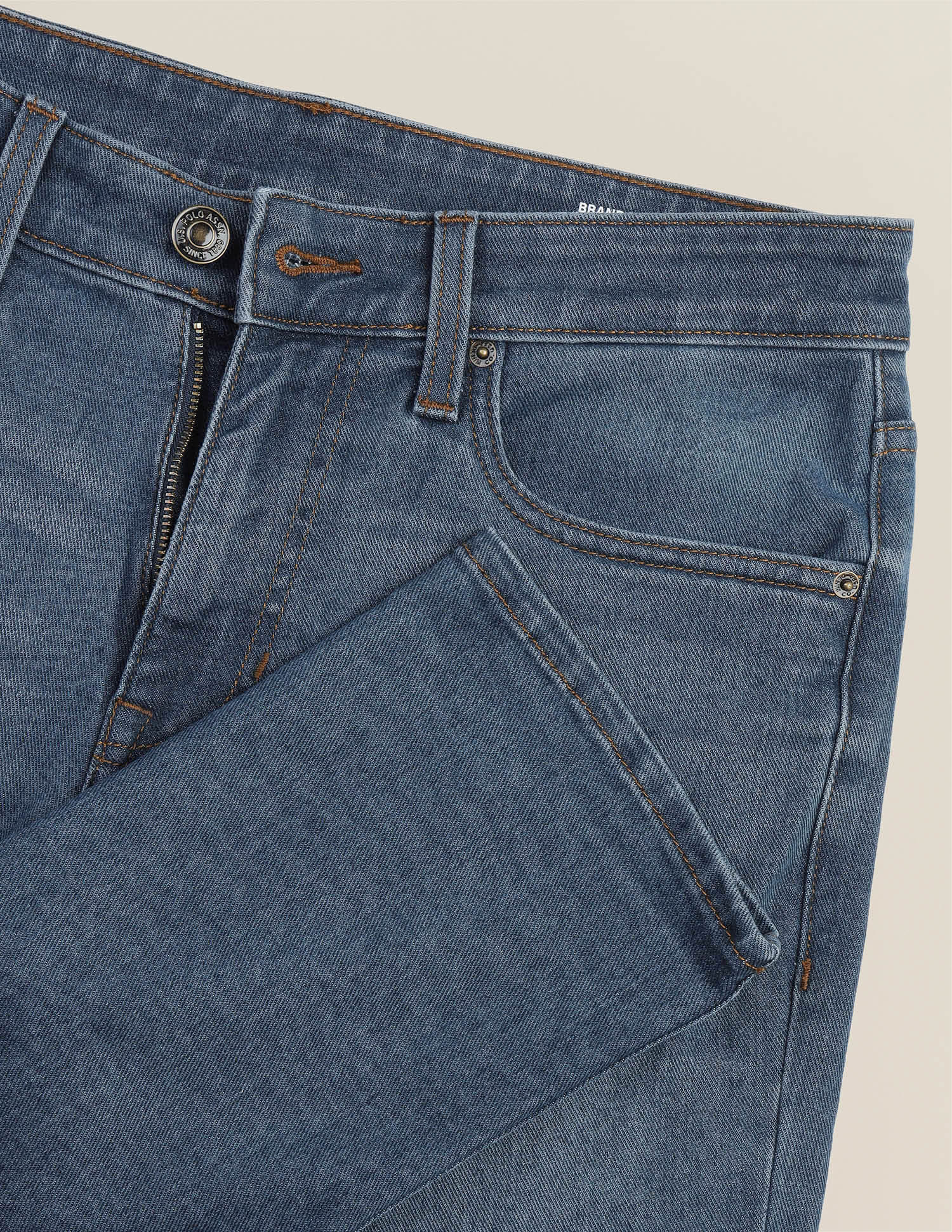 Brandon Slim-Tapered Fit Blue Jeans Blue - U.S. Polo Assn. India | Large