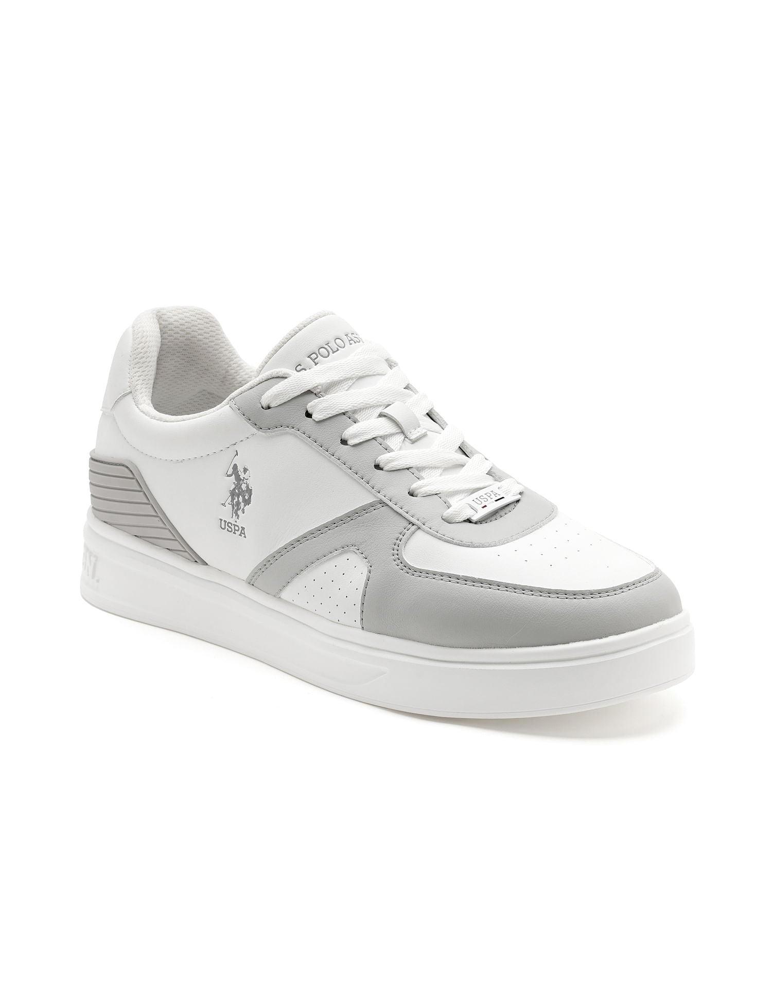 Men Nebo Colourblocked Sneakers Grey - U.S. POLO ASSN. | Large