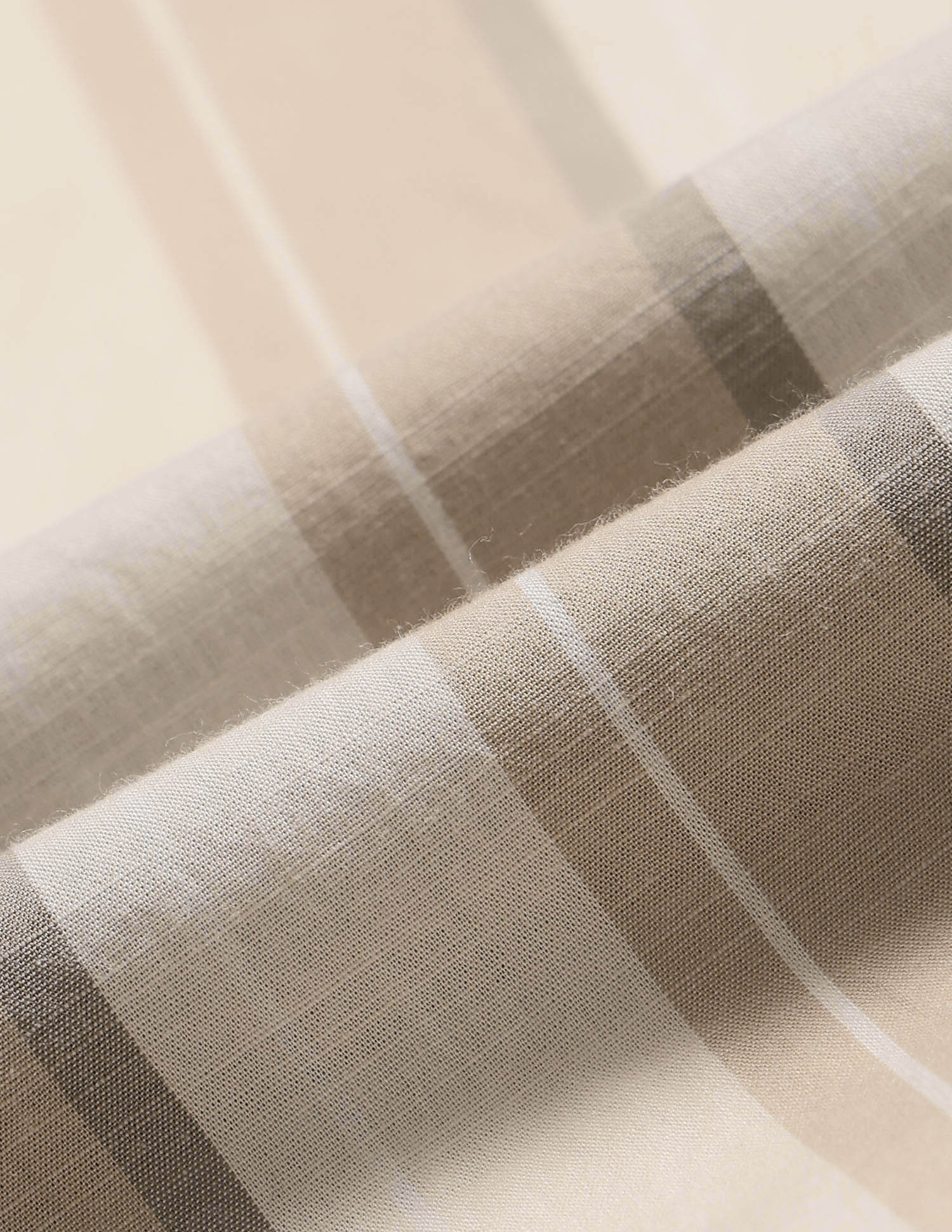 Slim Fit Vertical Striped Shirt Beige - U.S. POLO ASSN. | Large