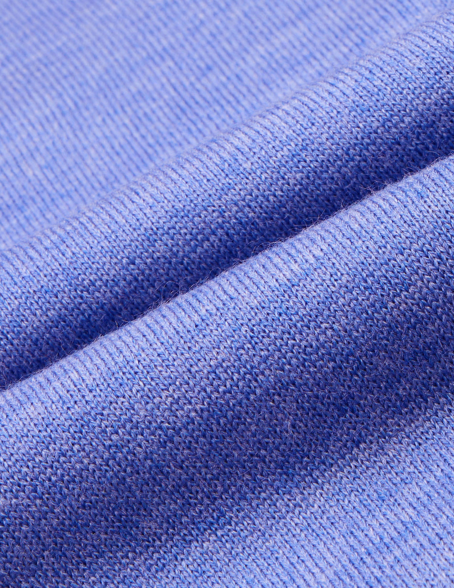 Heathered Regular Fit Sweater Light Indigo - U.S. Polo Assn. India | Large