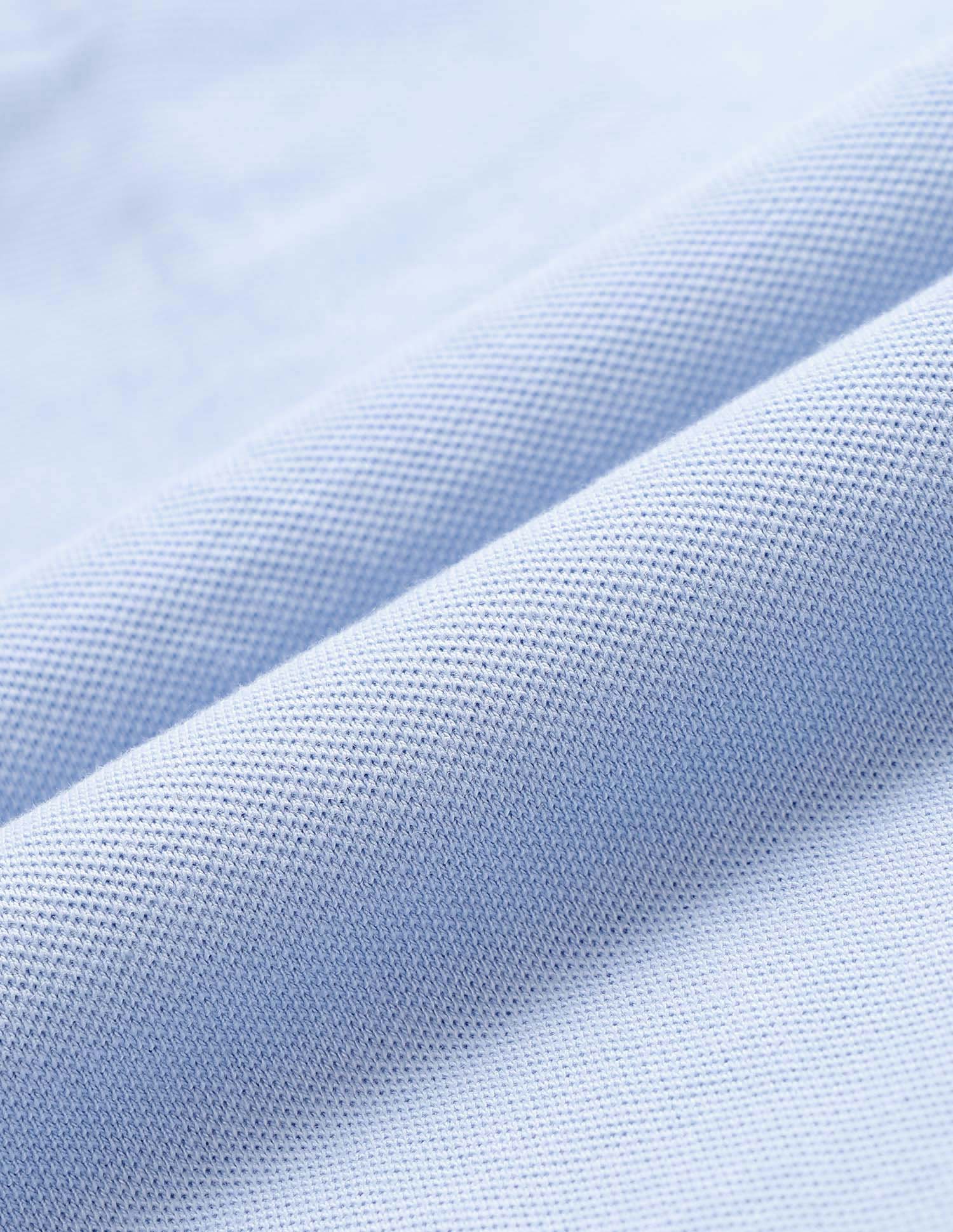 Boys Regular Fit Solid Polo Shirt Light Blue - U.S. POLO ASSN. | Large