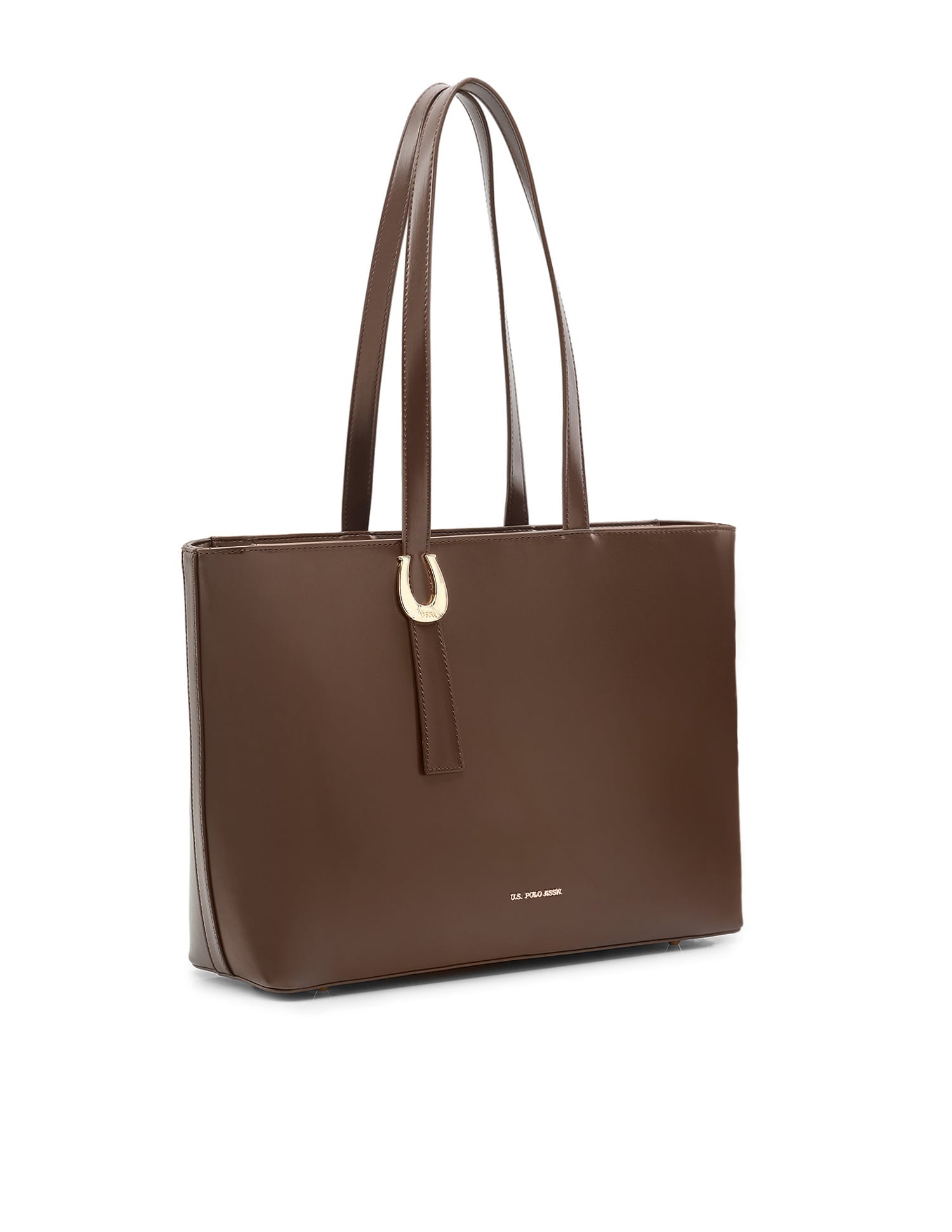 Clarice Tote Bag Dark Brown - U.S. Polo Assn. India | Large