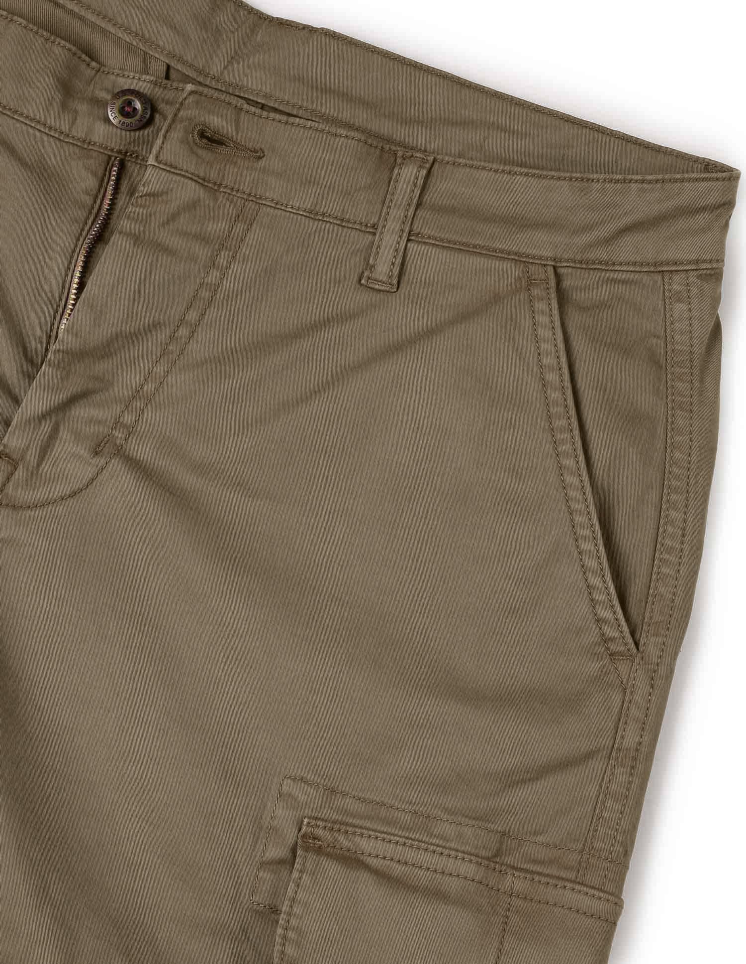 Mid Rise Cargo Shorts Tan - U.S. POLO ASSN. | Large