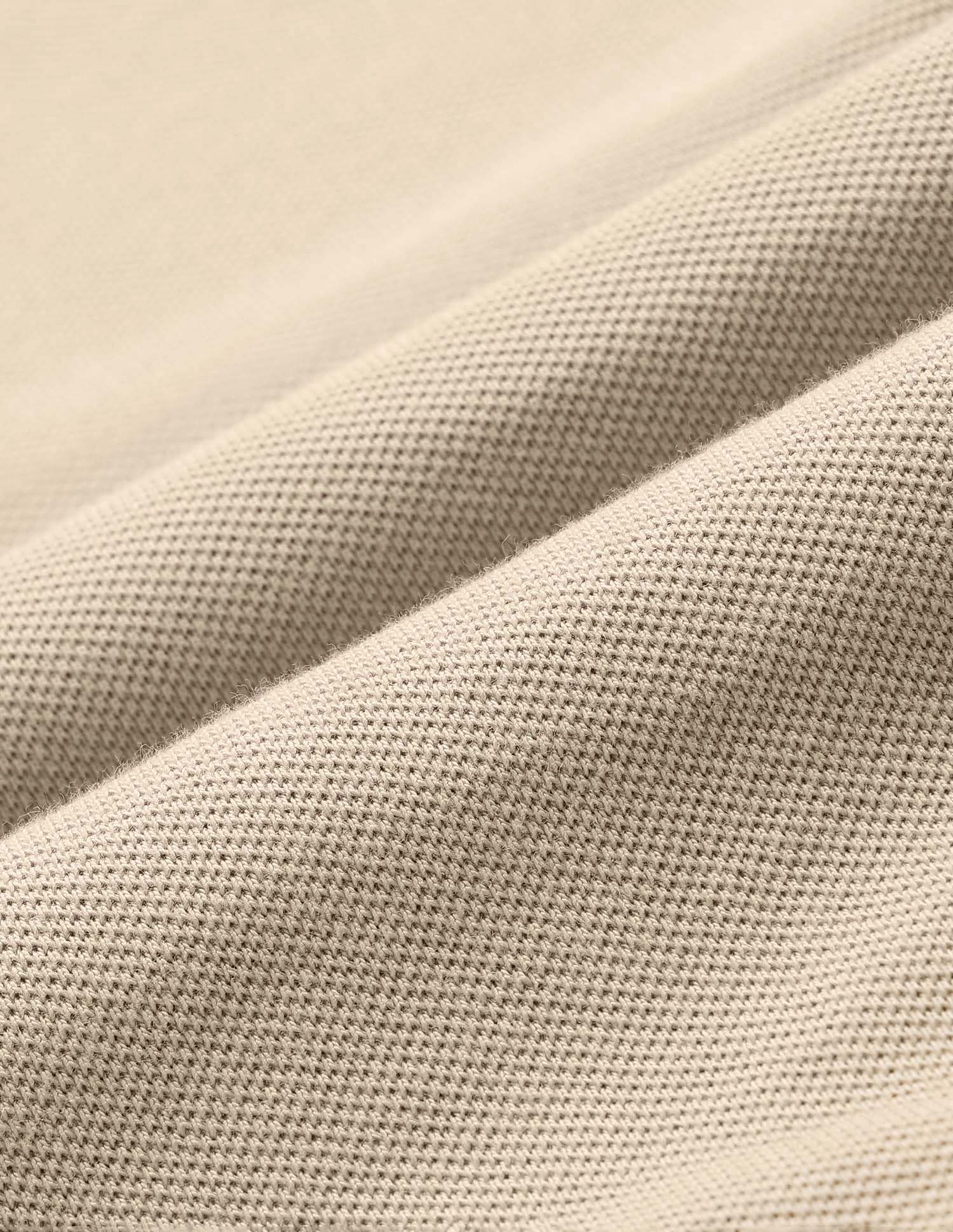 Pure Cotton Muscle Fit Polo Shirt Beige - U.S. Polo Assn. India | Large