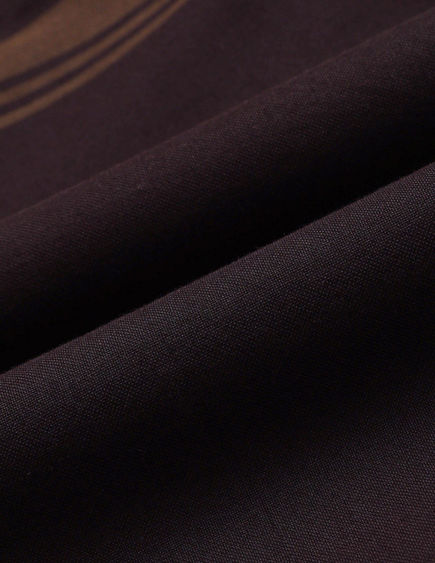 Tailored Fit Oxford Striped Shirt Brown - U.S. POLO ASSN. | Large