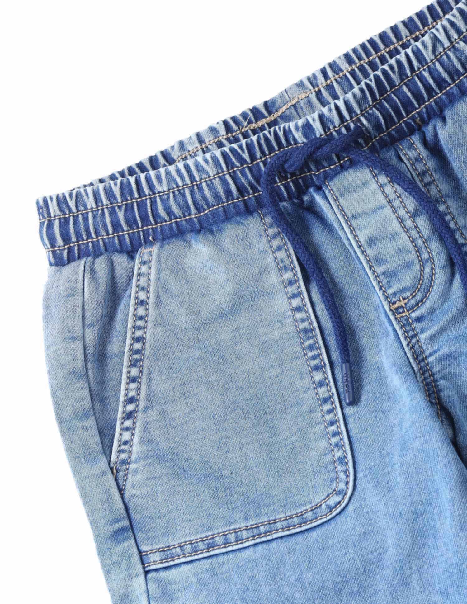 UKJEN564 LT. BLUE Boys Jeans Light Blue - U.S. POLO ASSN. | Large