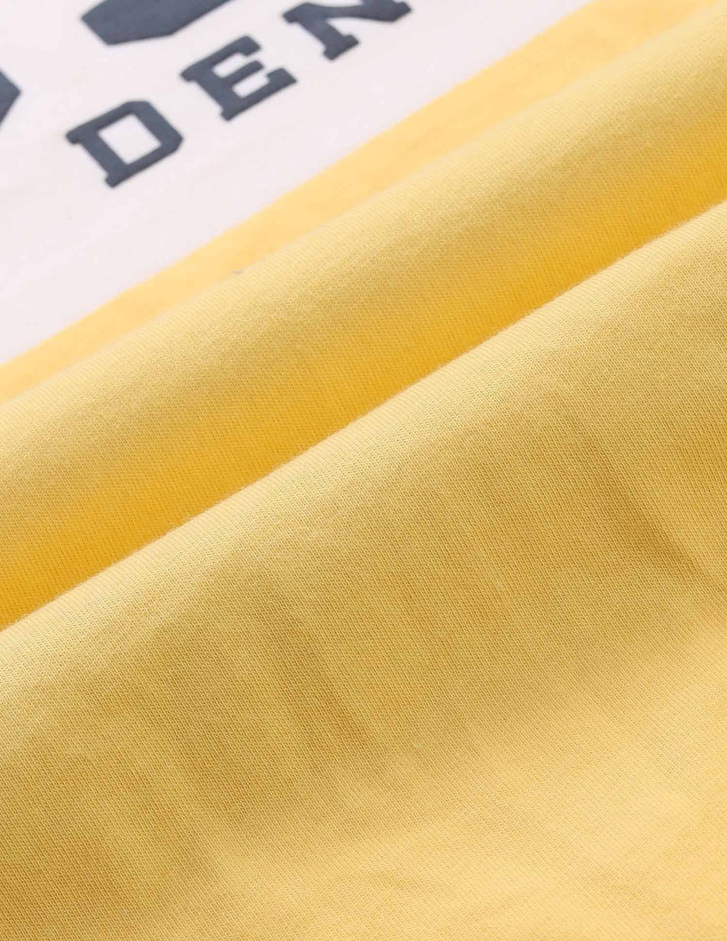 Muscle Fit Brand Printed T-Shirt Yellow - U.S. Polo Assn. India | Large
