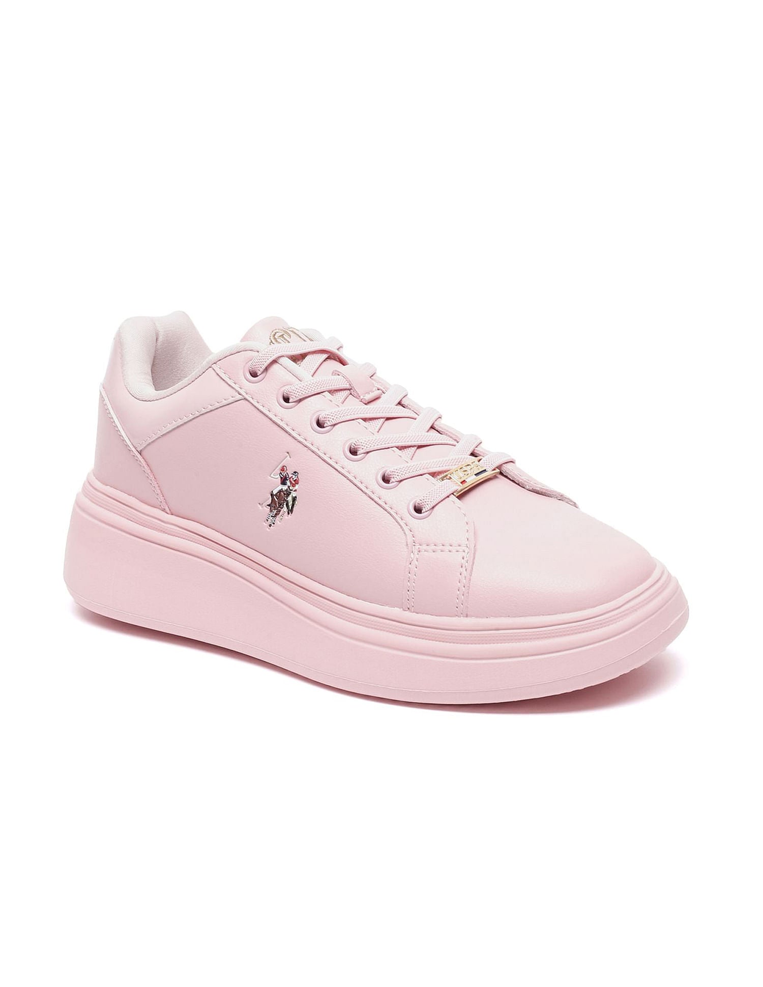 Women Logo Elsie 2.0 Sneakers Light Pink - U.S. Polo Assn. India | Large