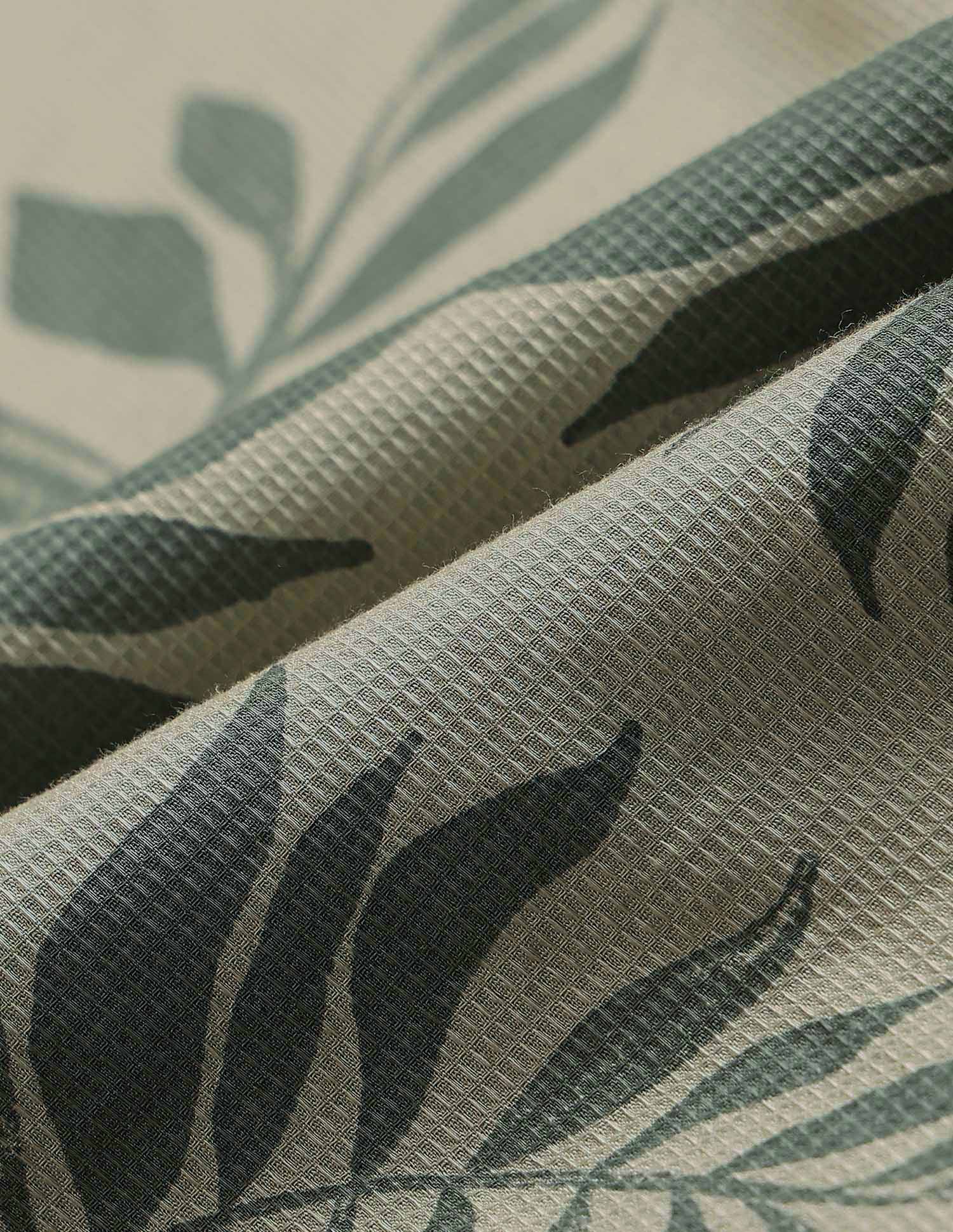 Slim Fit Tropical Printed Shirt Light Olive - U.S. POLO ASSN. | Large