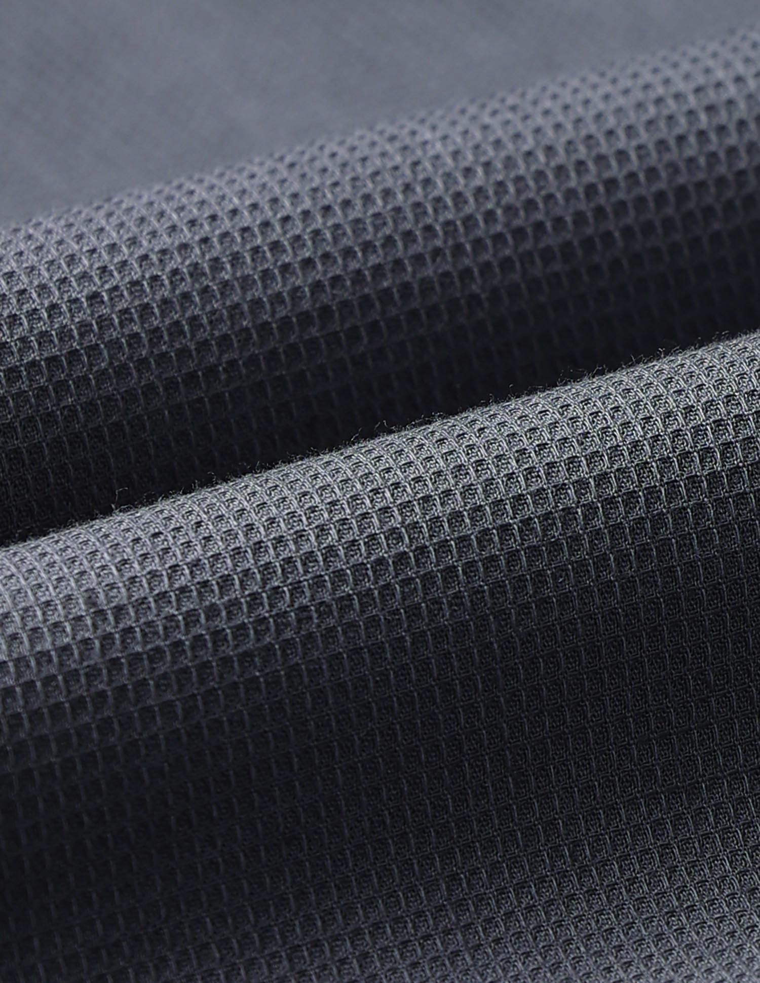 Dobby Regular Fit Shirt Mid Grey - U.S. POLO ASSN. | Large