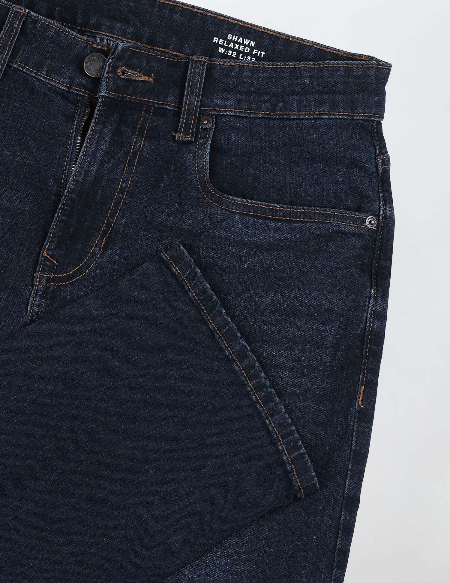 Shawn Relaxed Fit Blue Jeans Indigo - U.S. Polo Assn. India | Large