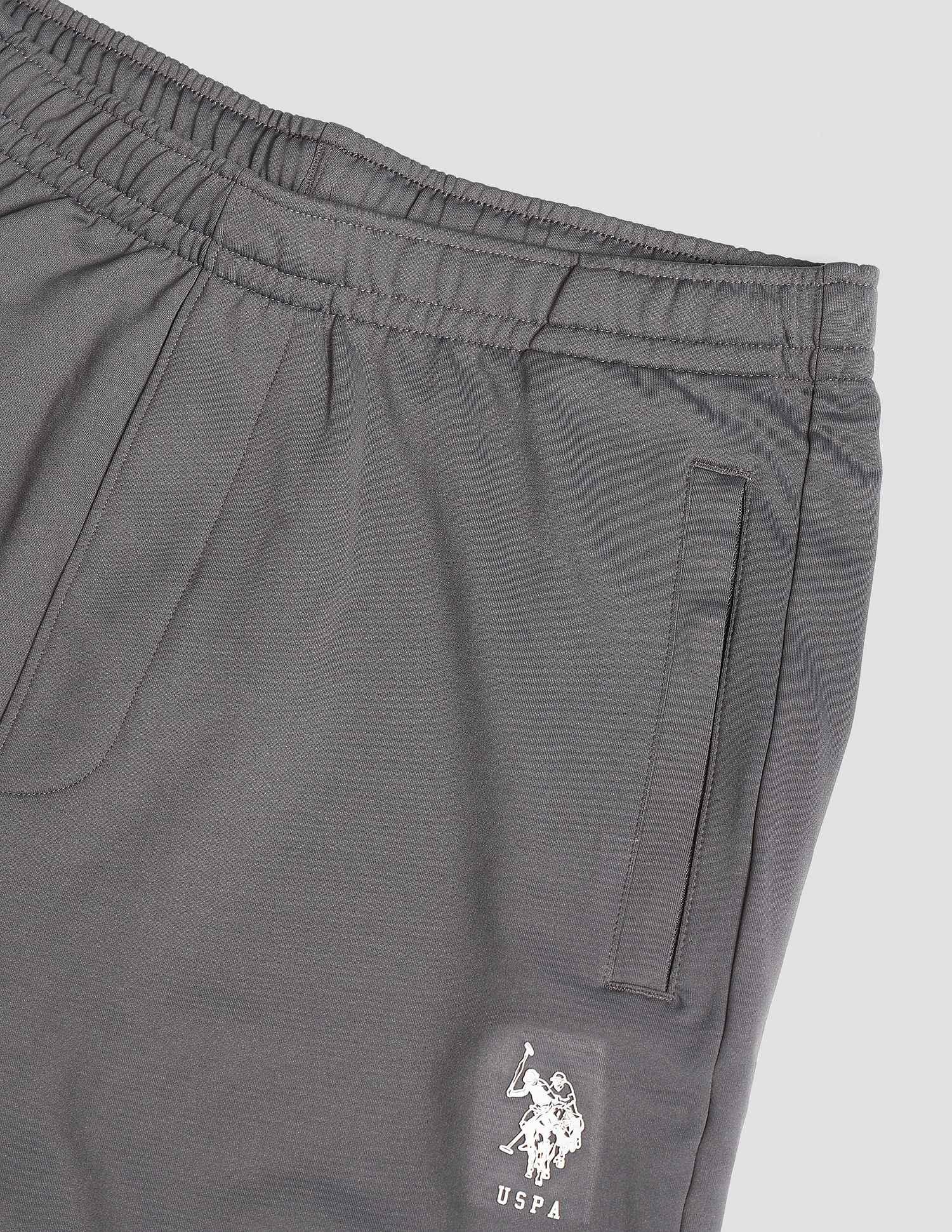 High Stretch AJ001 Active Joggers - Pack Of 1 Asphalt - U.S. POLO ASSN. | Large