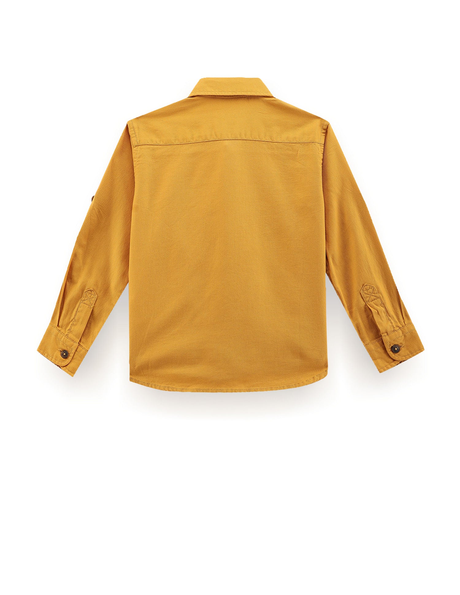 Solid Dobby Shirt Mustard - U.S. POLO ASSN. | Large