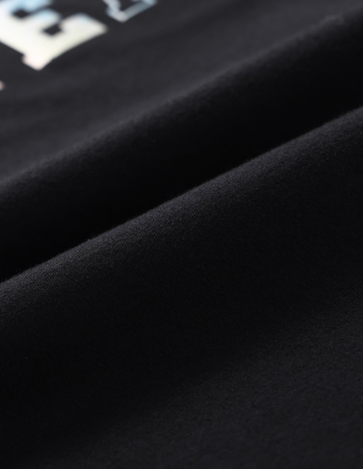 Flock Print Crew Neck T-Shirt Black - U.S. POLO ASSN. | Large