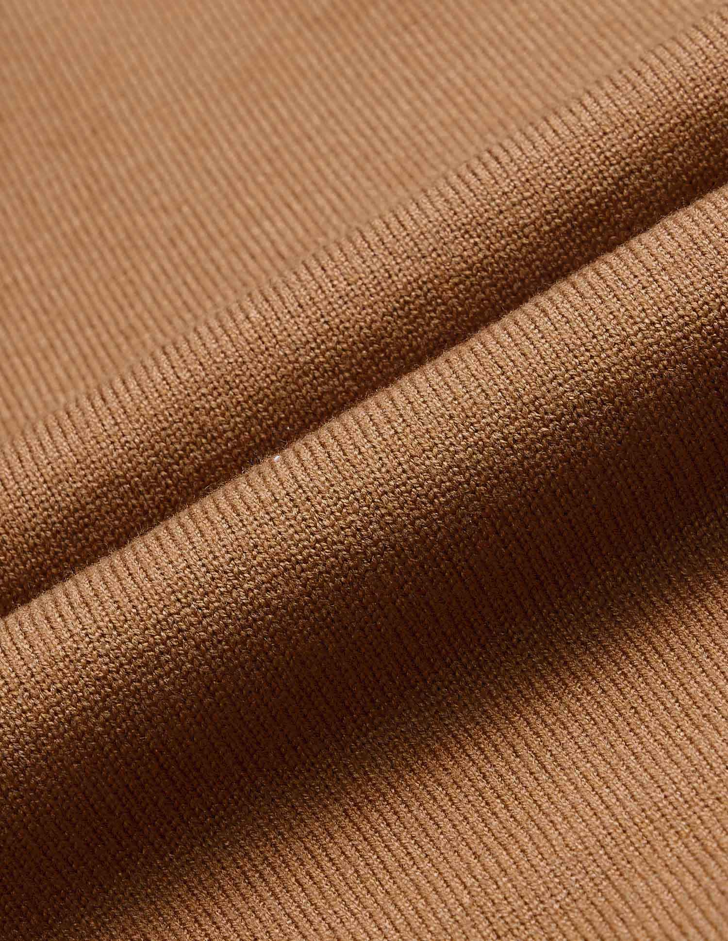 Solid Regular Fit Sweater Mustard - U.S. POLO ASSN. | Large