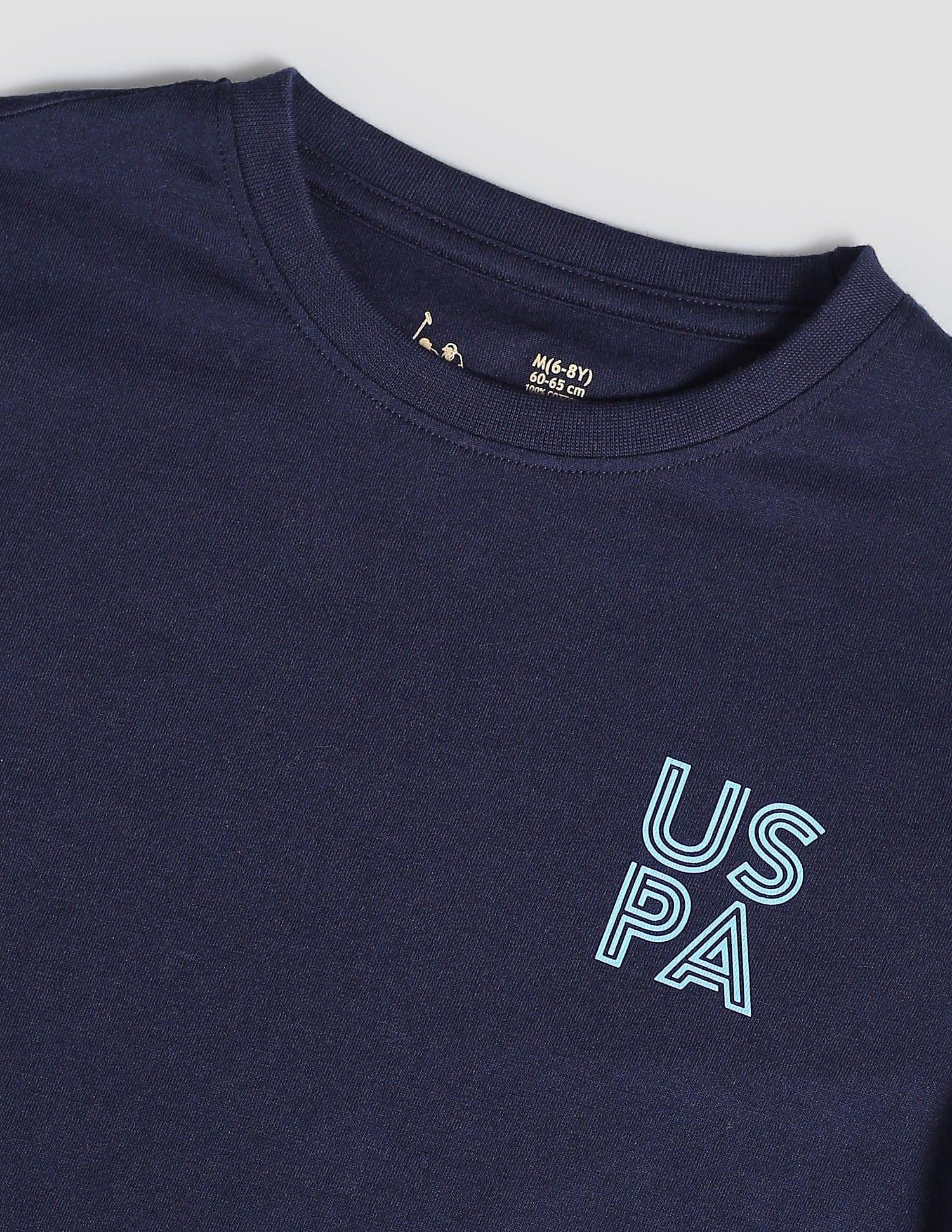 Cotton OKE02 Lounge T-Shirt - Pack Of 1 Navy - U.S. POLO ASSN. | Large