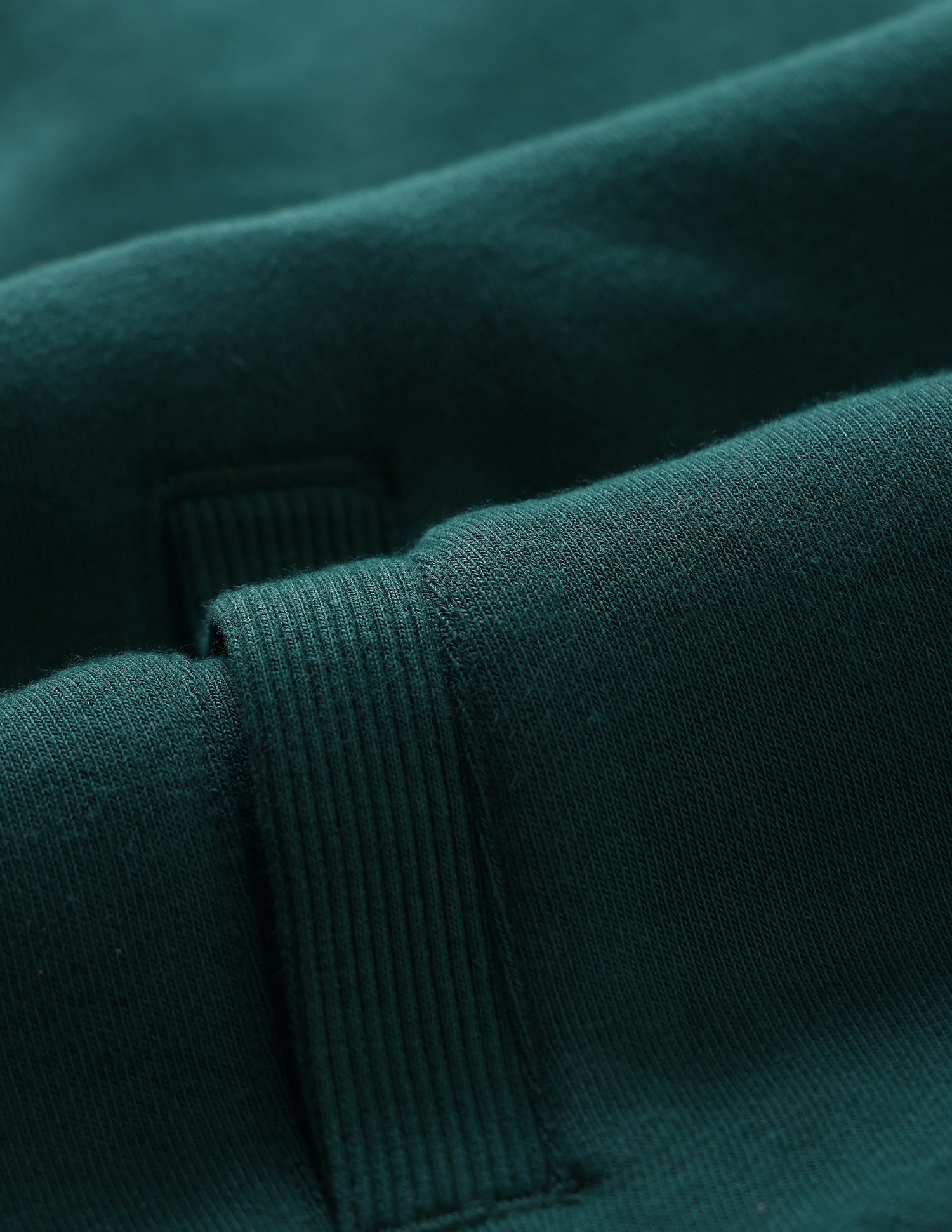 Boys Green Stand Neck Colour Block Sweatshirt Dark Green - U.S. POLO ASSN. | Large