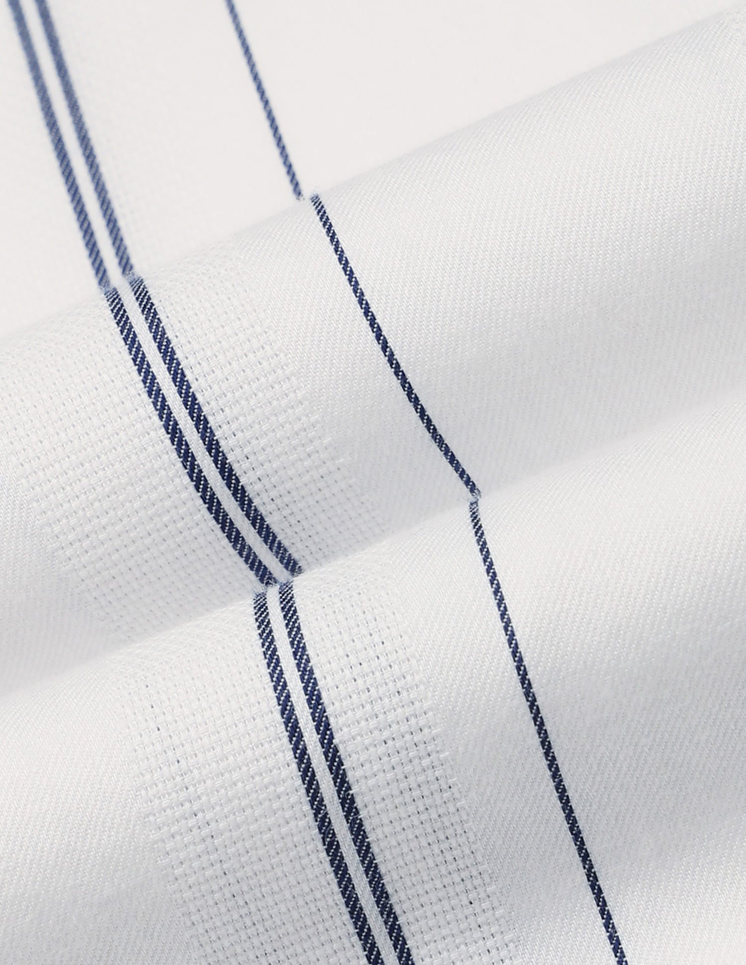 Vertical Striped Tailored Fit Shirt White - U.S. Polo Assn. India | Large