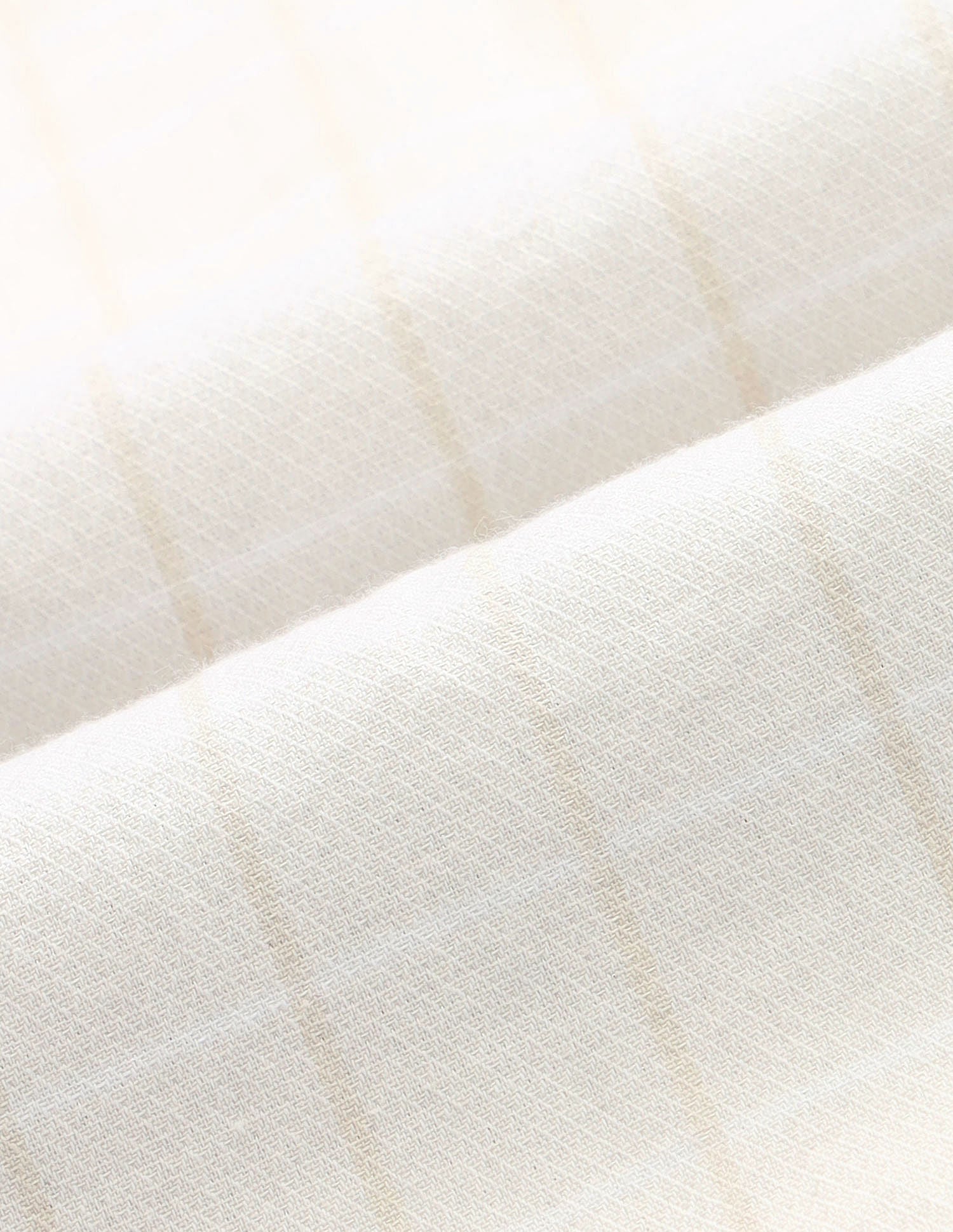 Slim Fit Button Down Shirt Ivory - U.S. Polo Assn. India | Large