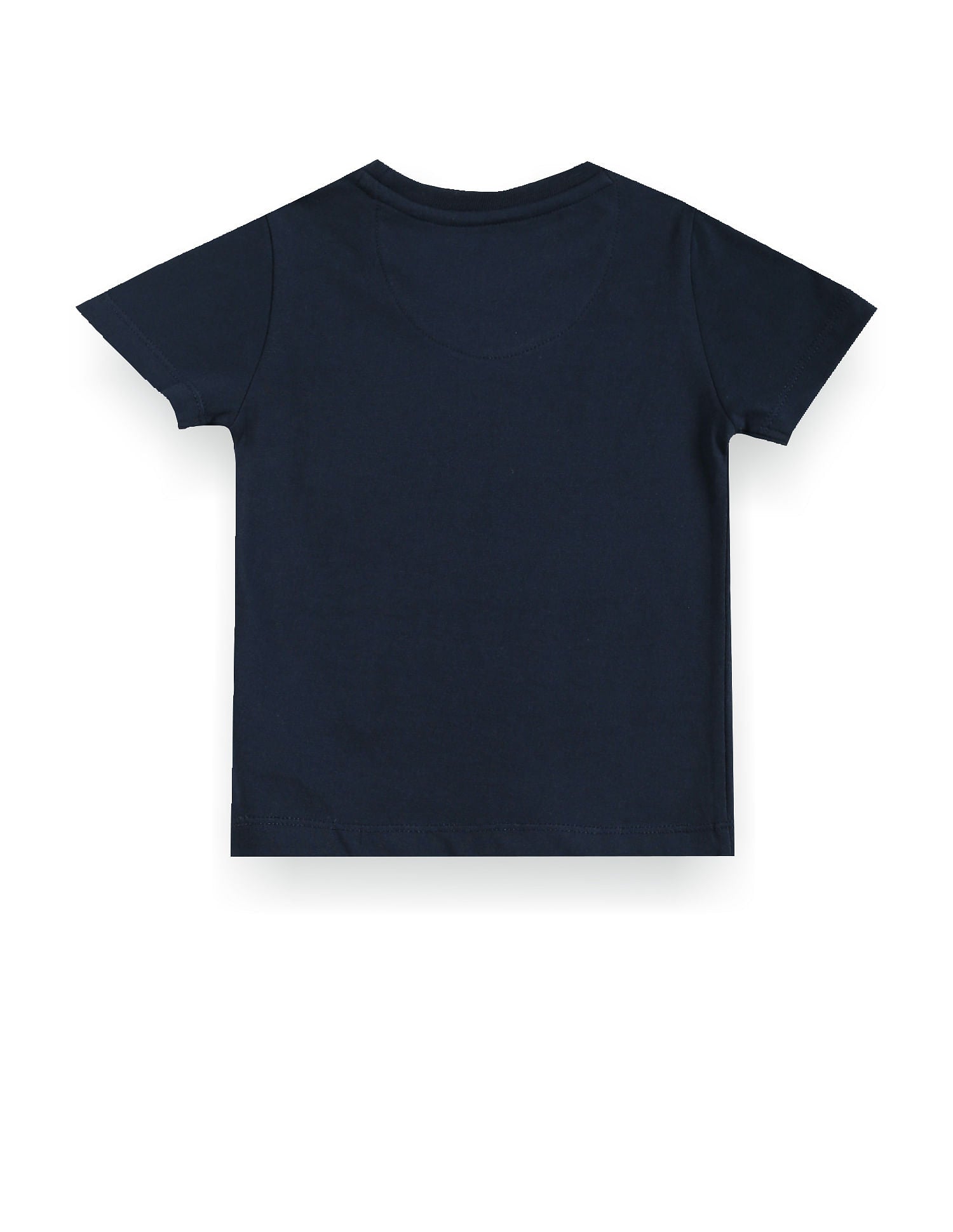 Boys Crew Neck Brand Print T-Shirt Navy - U.S. POLO ASSN. | Large