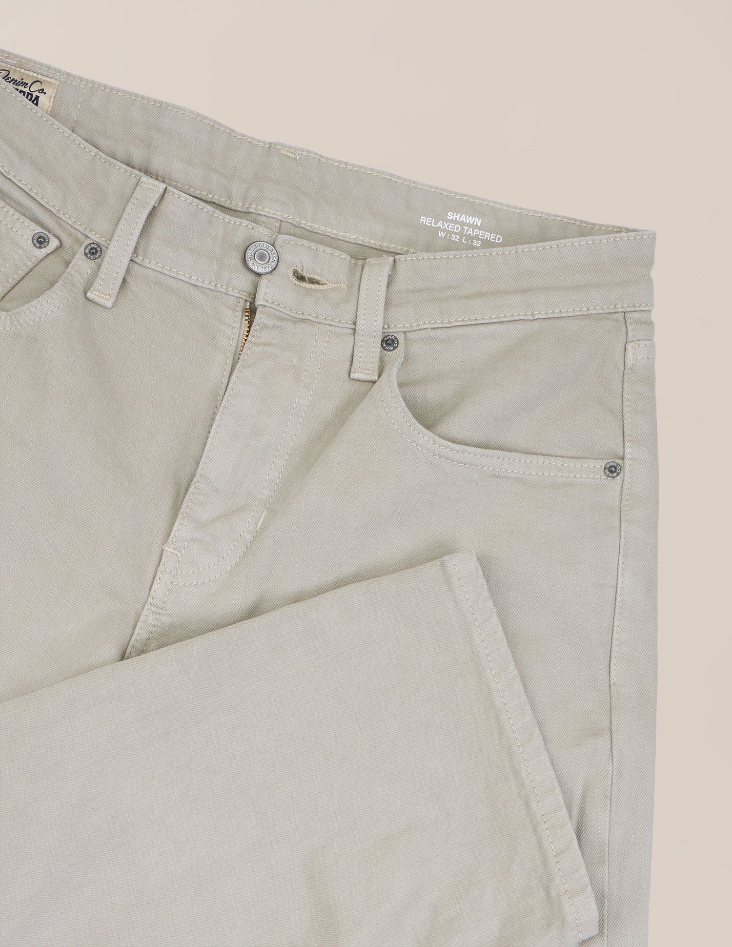 Shawn Relaxed Fit Green Jeans Sage - U.S. Polo Assn. India | Large