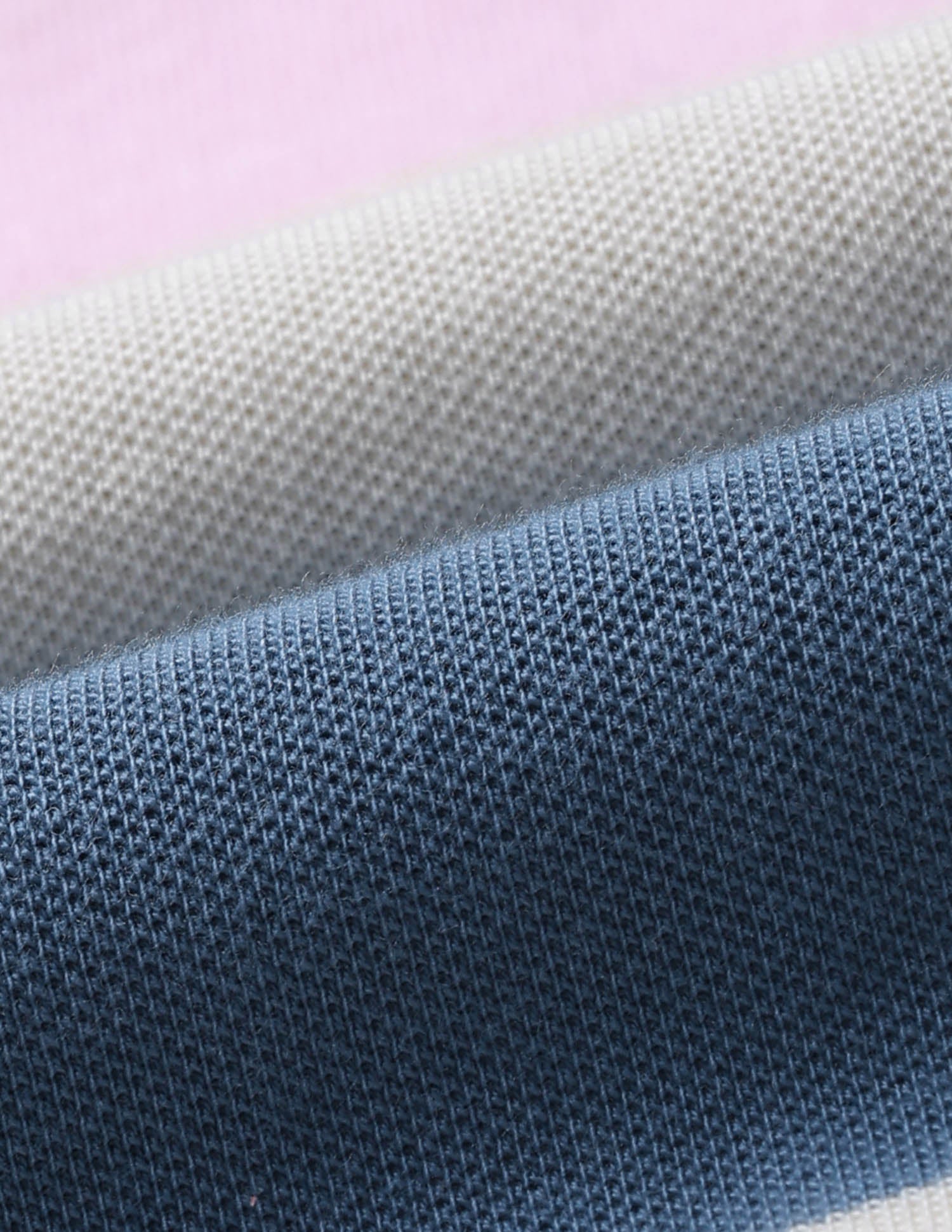 Colorblocked Boxy Fit Polo Shirt Blue - U.S. POLO ASSN. | Large