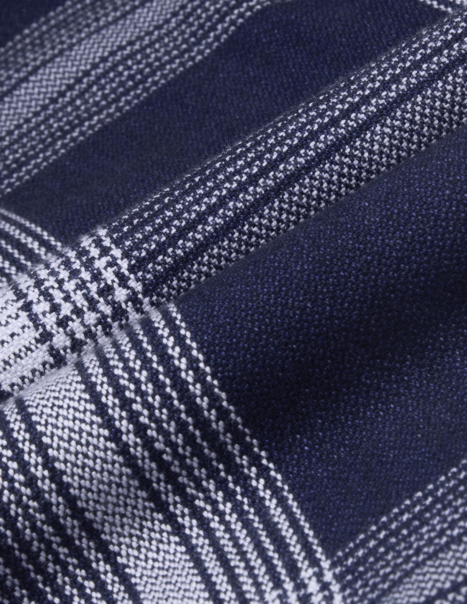 Plaid Checked Dobby Shirt Blue - U.S. Polo Assn. India | Large