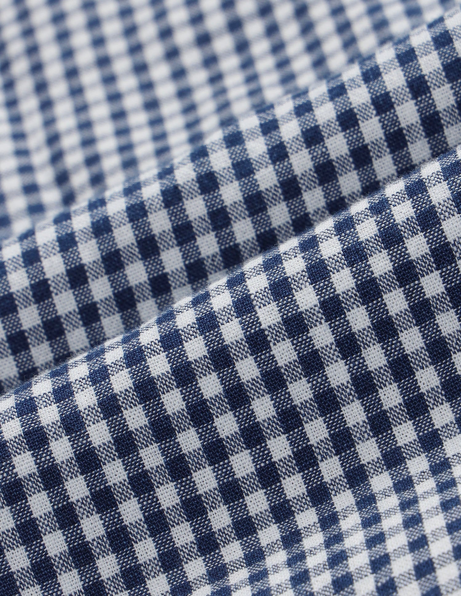 Gingham Checked Relaxed Fit Shirt Indigo - U.S. Polo Assn. India | Large
