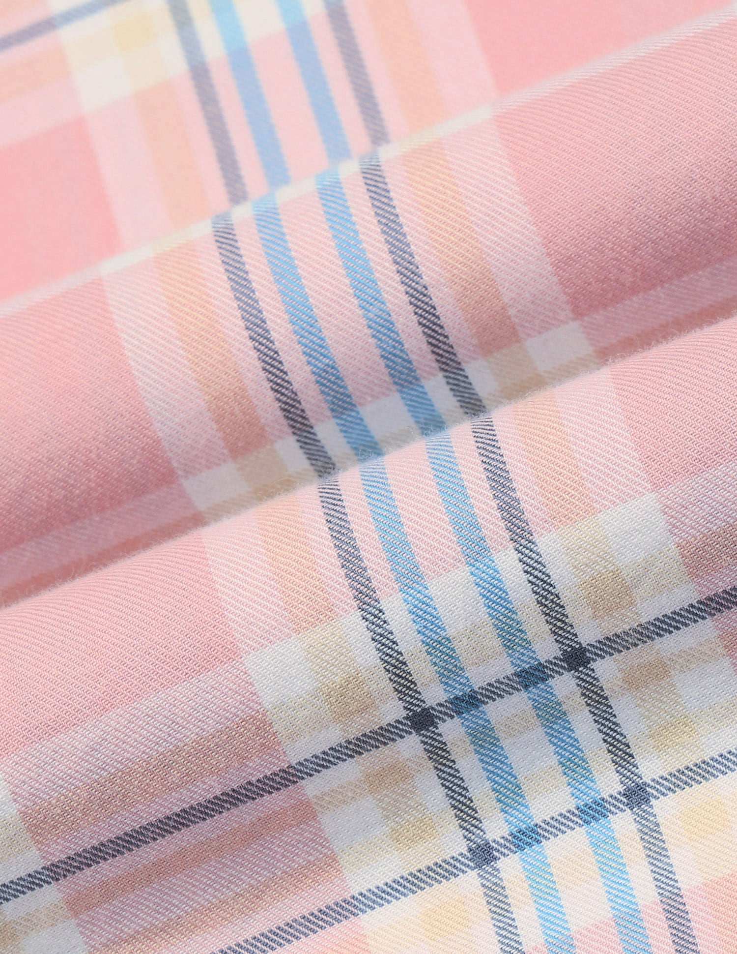 Twill Grid Tattersall Checked Shirt Orange - U.S. Polo Assn. India | Large