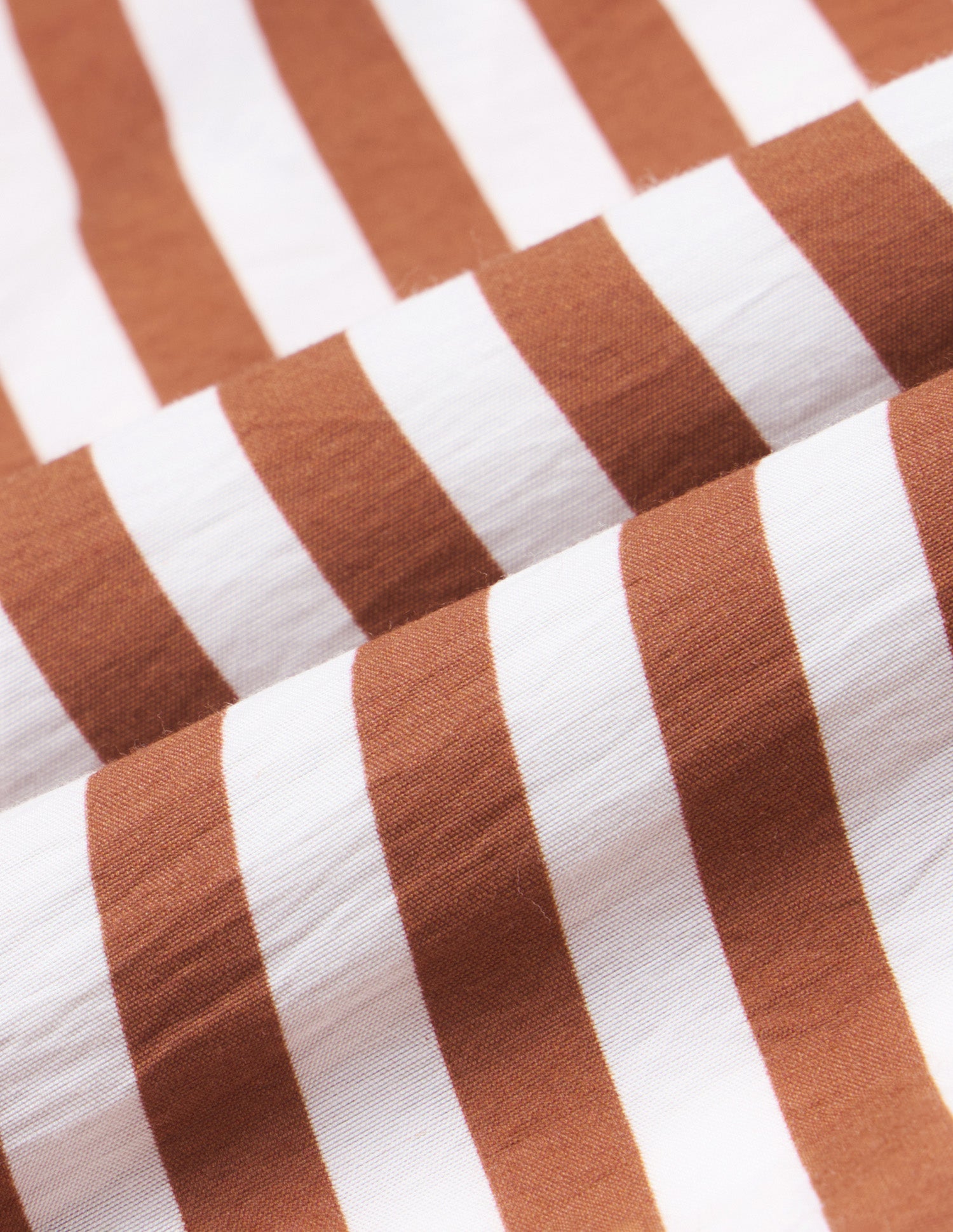 Vertical Striped Regular Fit Shirt Brown - U.S. Polo Assn. India | Large