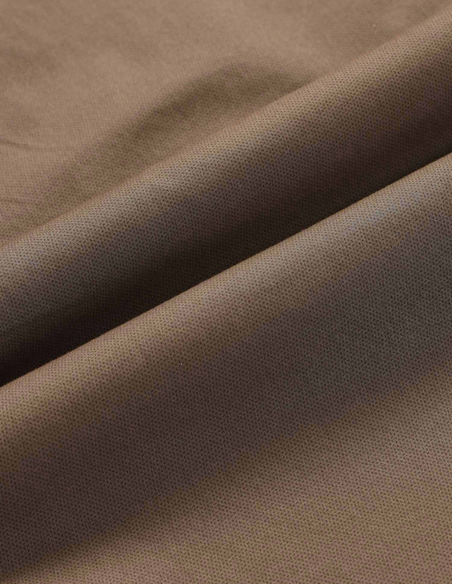 Riley Straight Fit Satin Print Trousers Brown - U.S. Polo Assn. India | Large