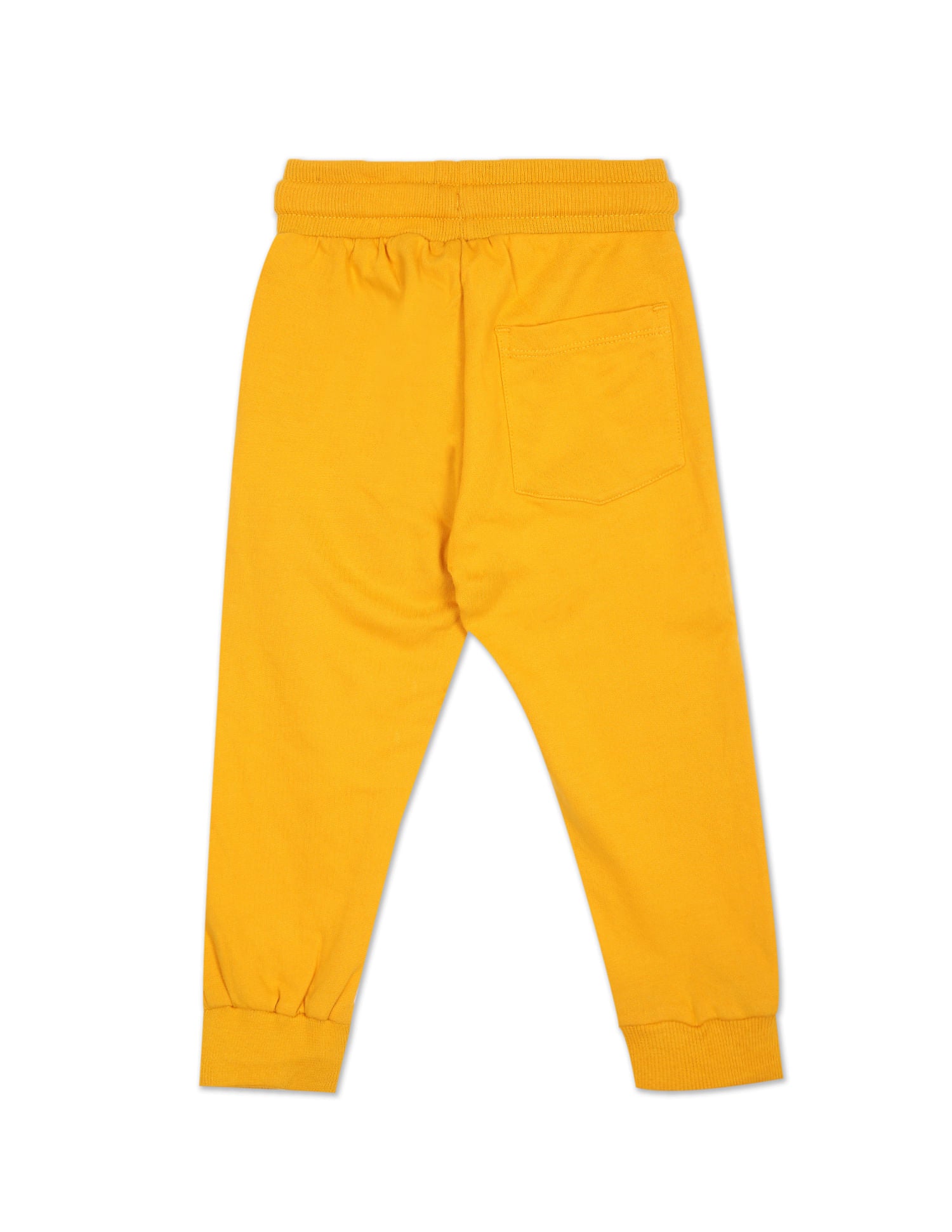 Mid Rise Solid Joggers Yellow - U.S. POLO ASSN. | Large