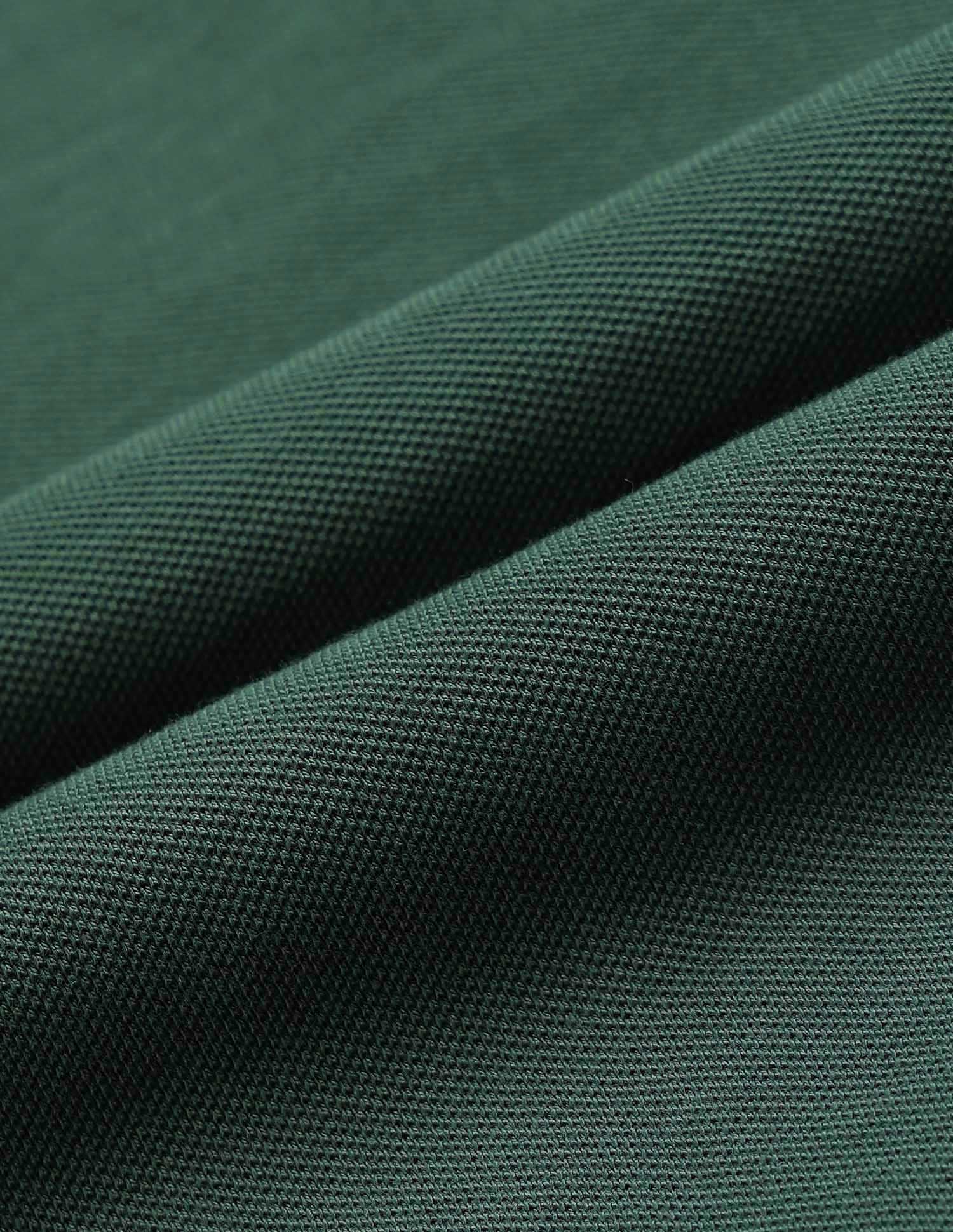Slim Fit Pure Cotton Polo Shirt Dark Green - U.S. Polo Assn. India | Large