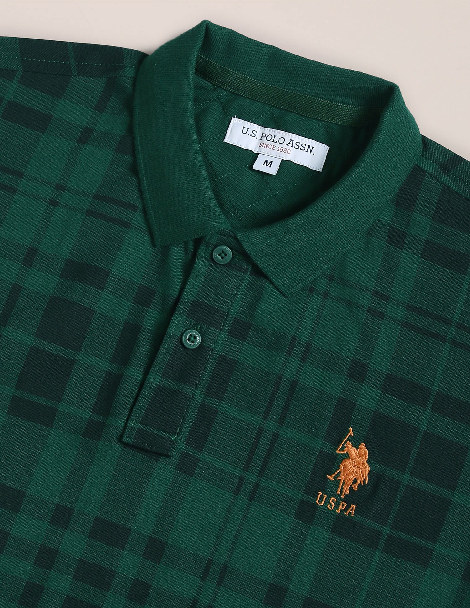 Check Pique Polo Shirt – U.S. Polo Assn. India