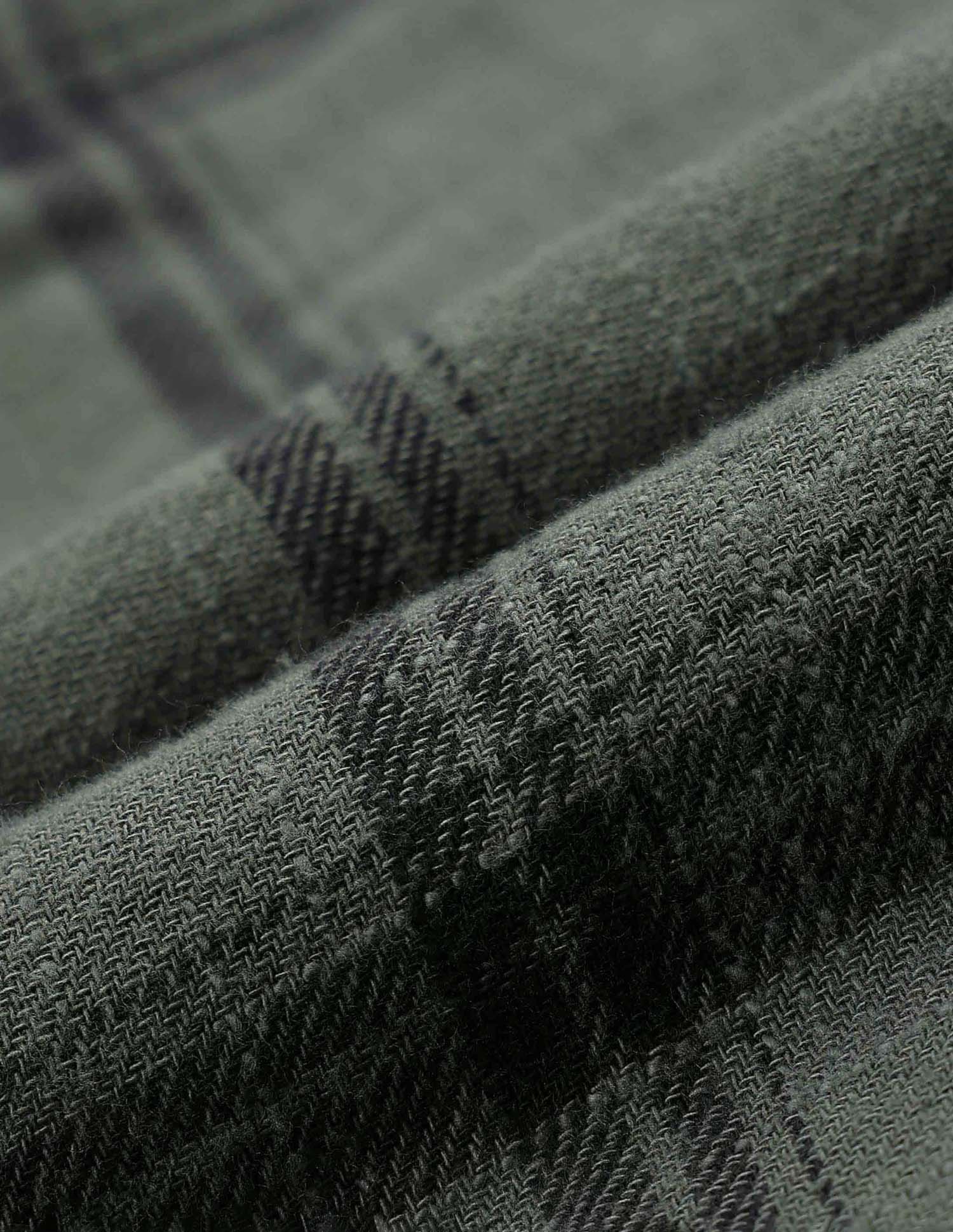 Windowpane Checked Regular Fit Shirt Green - U.S. POLO ASSN. | Large