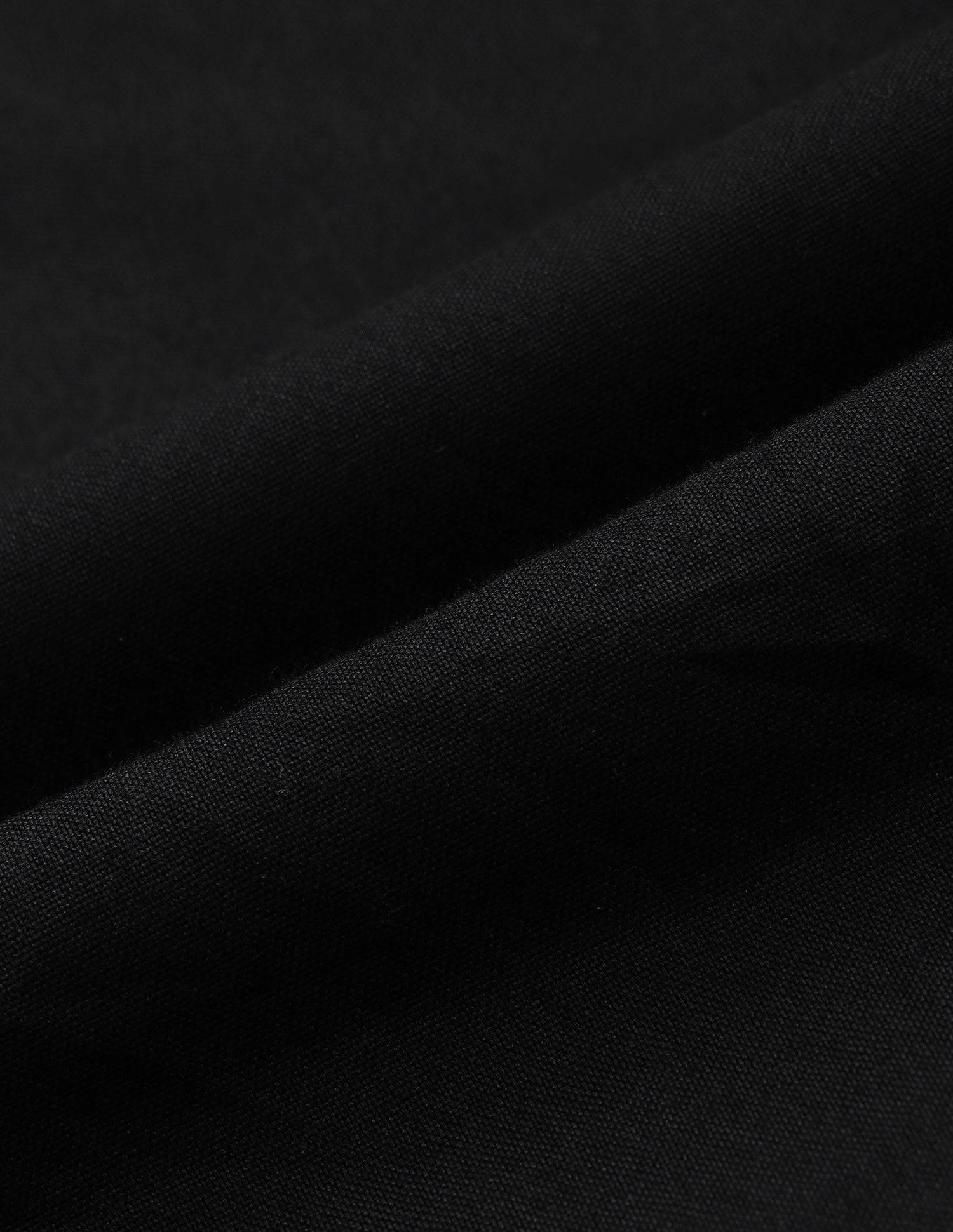 Solid Cotton Shirt Black - U.S. POLO ASSN. | Large