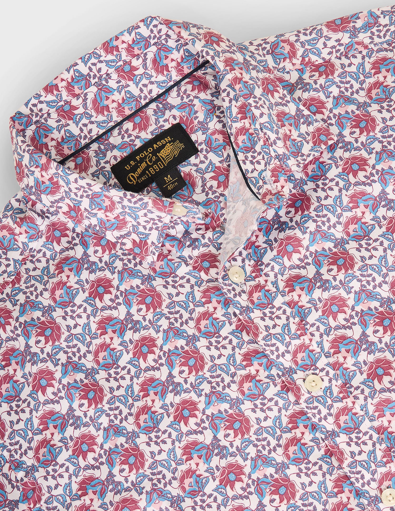 Floral Print Slim Fit Shirt – U.S. Polo Assn. India