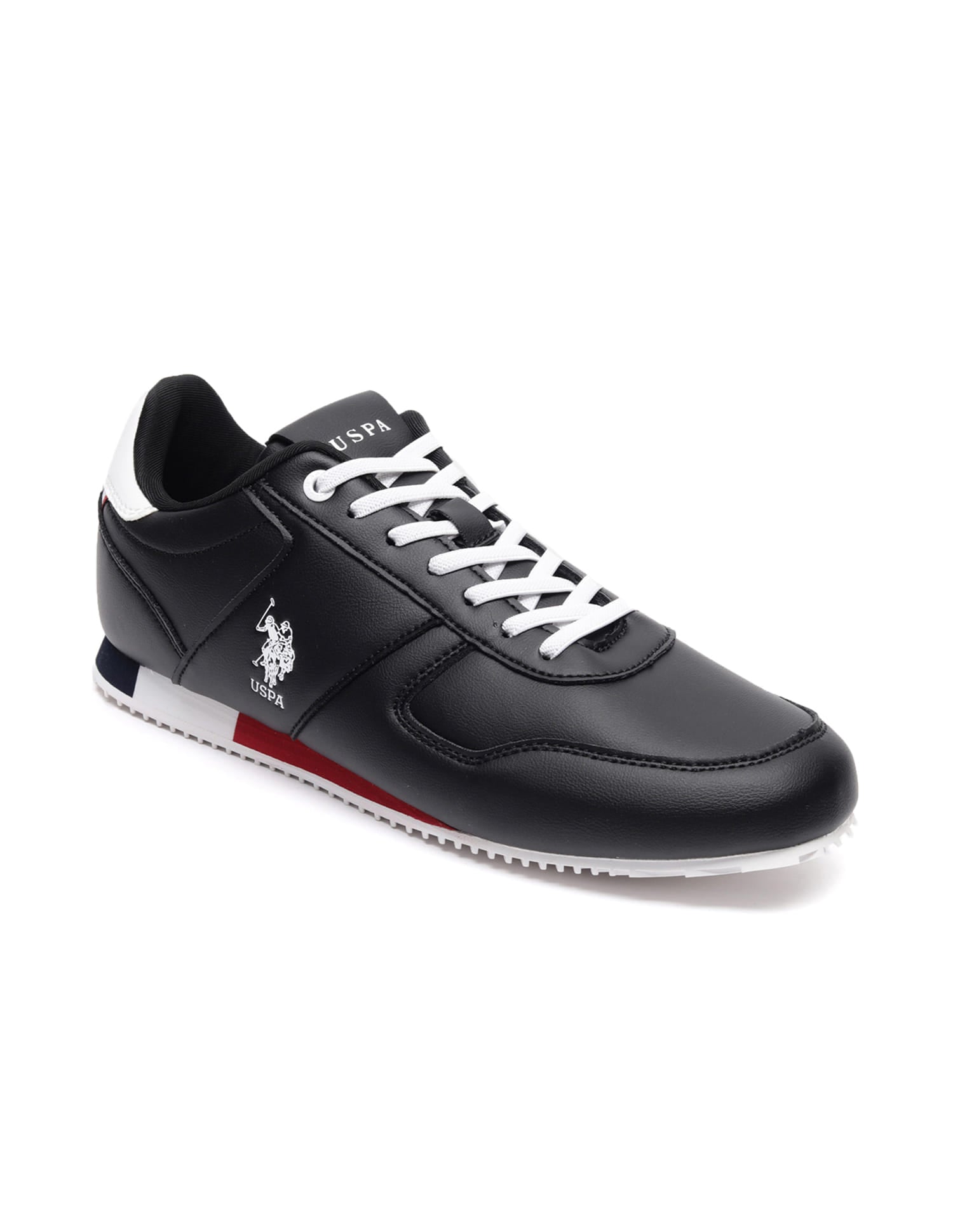 Men Lace-Ups Sorrento 5.0 Sneakers Black - U.S. Polo Assn. India | Large