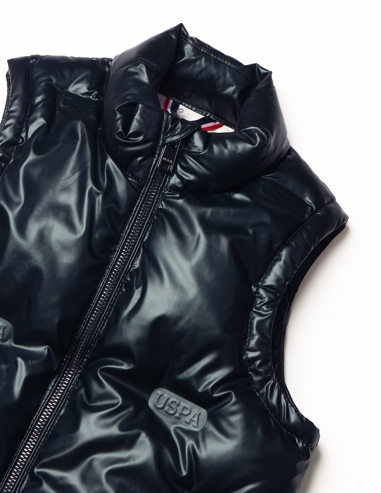 Boys Solid Regular Fit Jacket Green - U.S. POLO ASSN. | Large