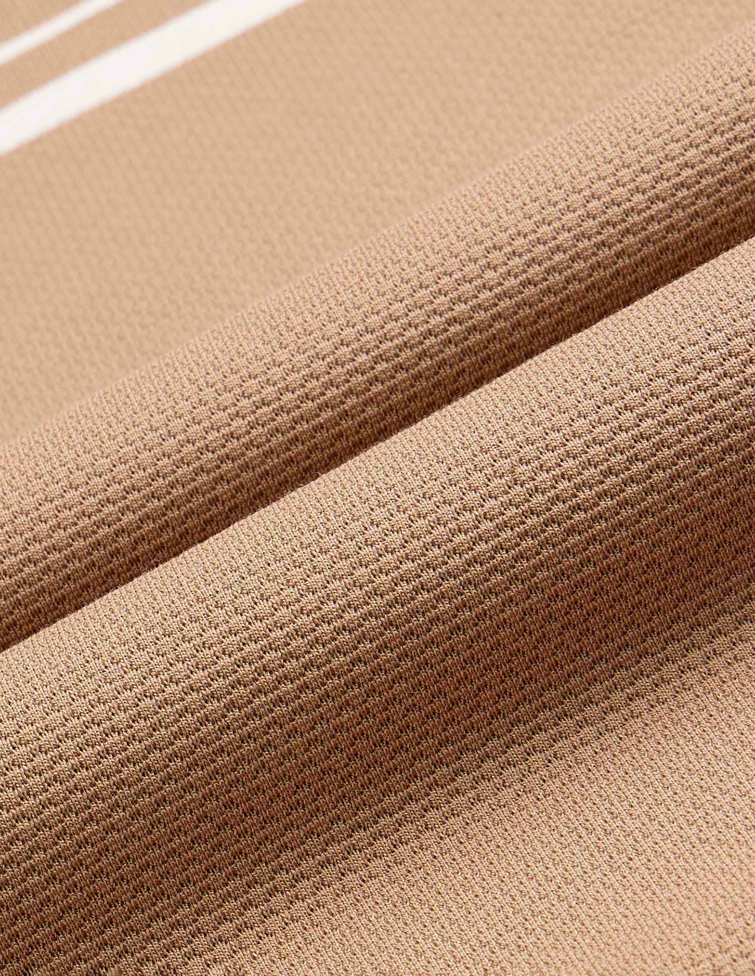 Horizontal Striped Slim Fit Polo Shirt Brown - U.S. POLO ASSN. | Large