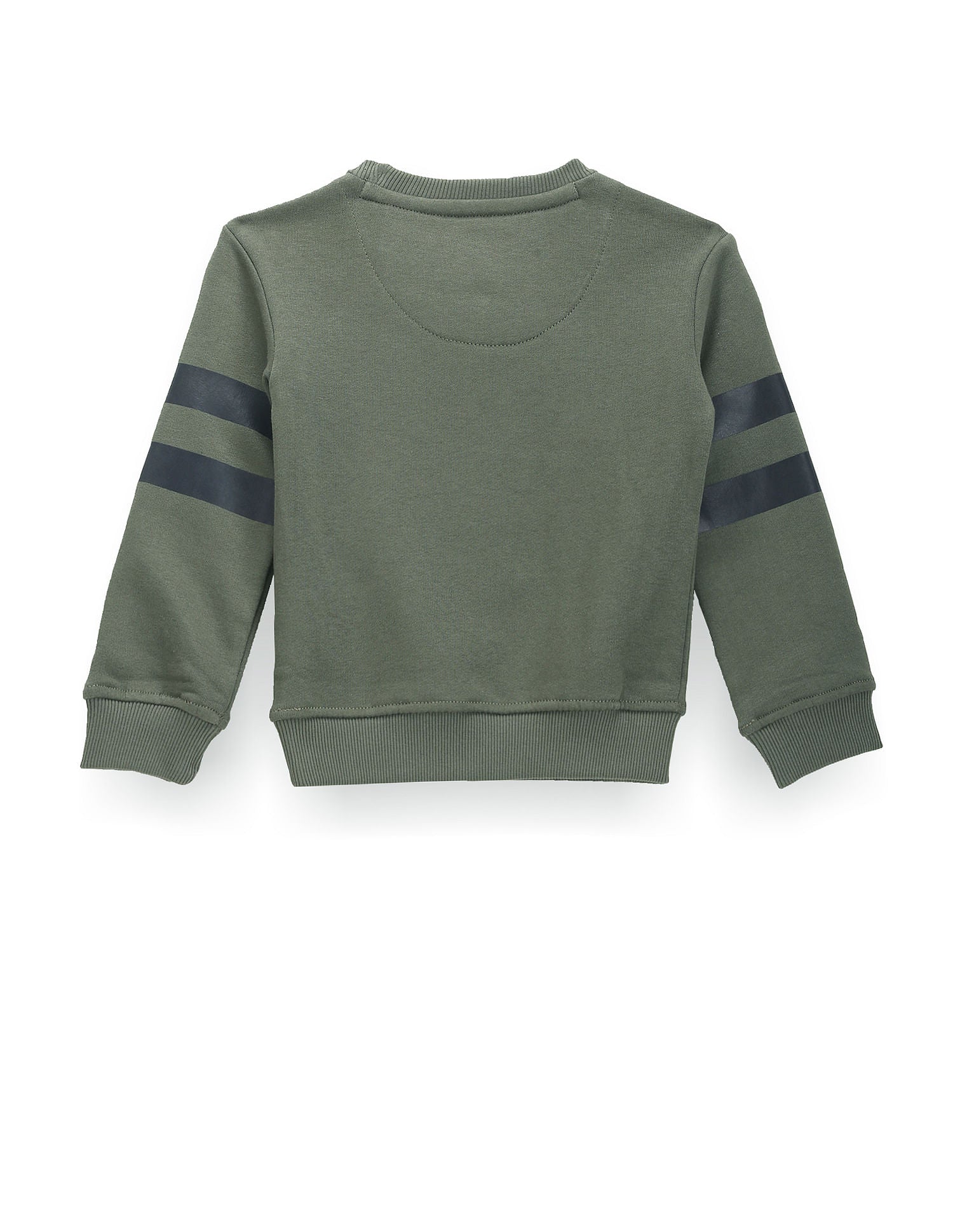 Boys Brand Print Sweatshirt Olive - U.S. POLO ASSN. | Large