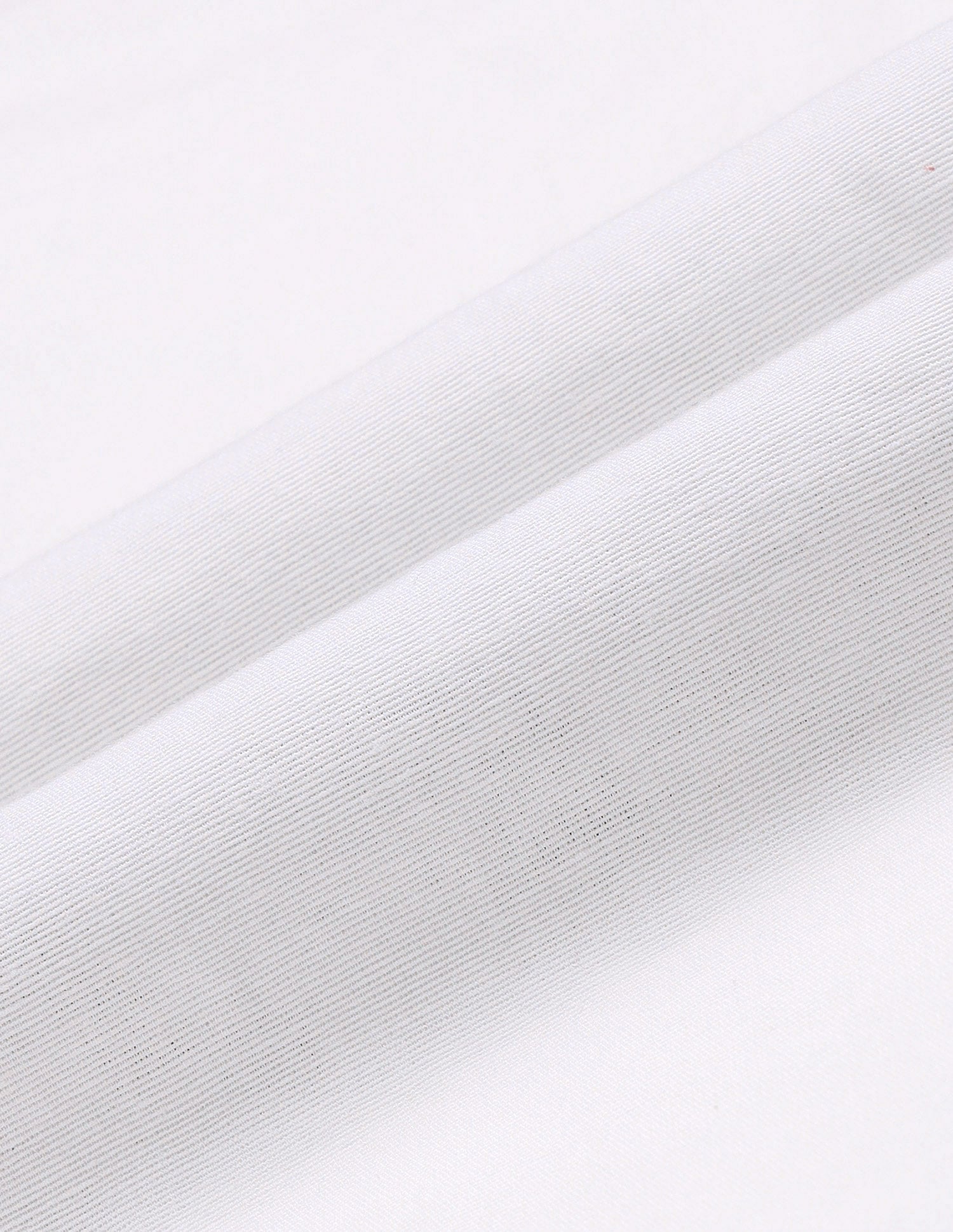 Pure Cotton Tailored Fit Shirt White - U.S. Polo Assn. India | Large