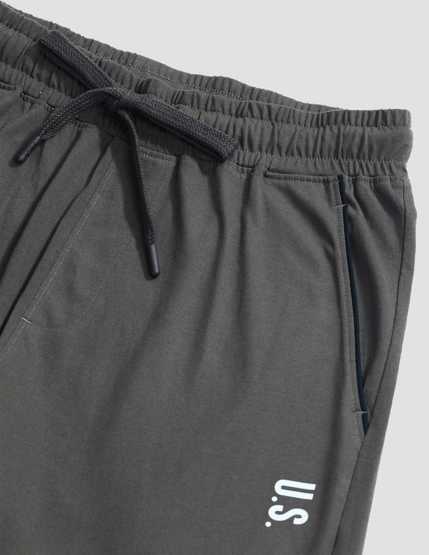 Solid OJ005 Lounge Joggers - Pack Of 1 Grey Pinstripe - U.S. POLO ASSN. | Large