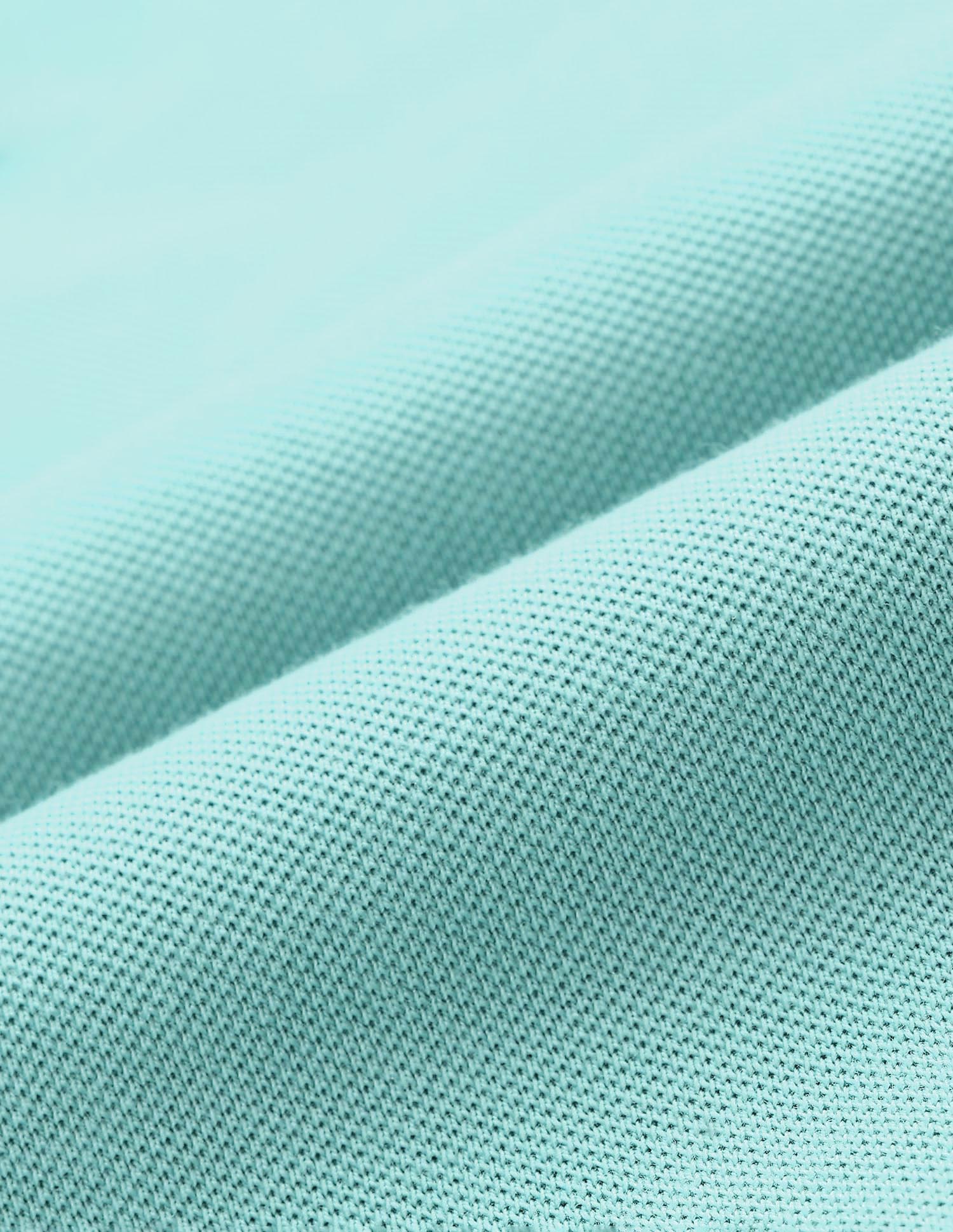 Brand Print Slim Fit Polo Shirt Turquoise - U.S. POLO ASSN. | Large