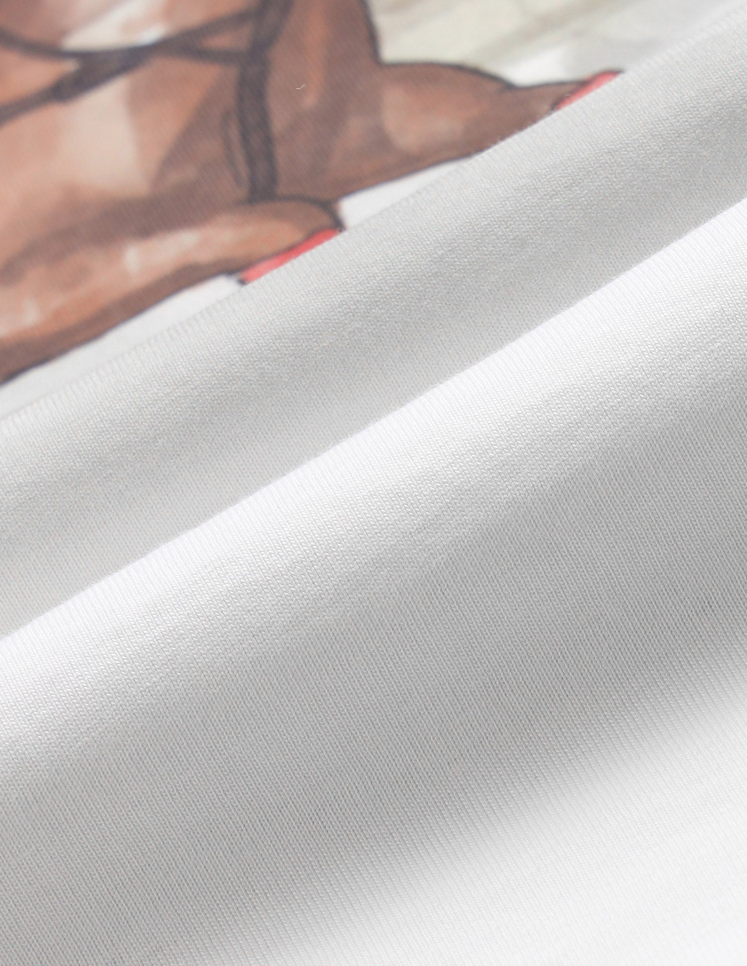 Graphic Brand Printed Slim Fit T-Shirt Ivory - U.S. Polo Assn. India | Large