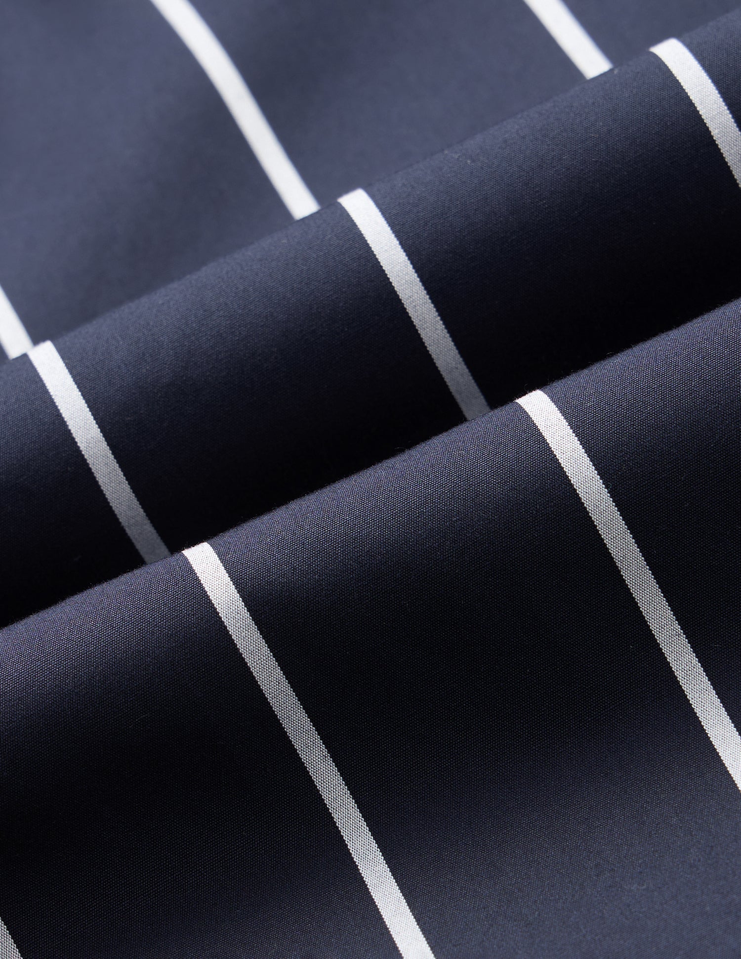 Pacho X Vertical Striped Tailored Fit Shirt Navy - U.S. POLO ASSN. | Large