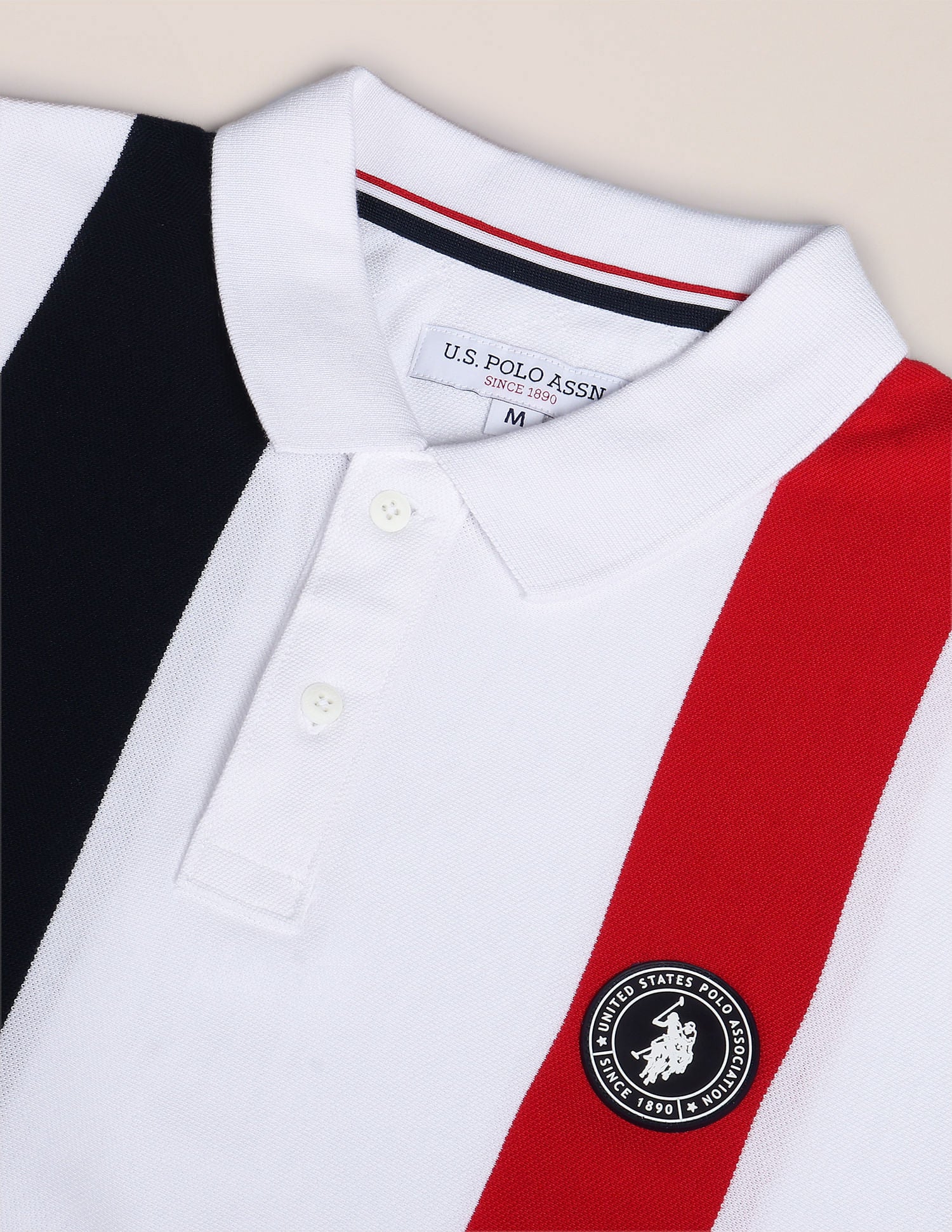 Colour Block Pique Polo Shirt – U.S. Polo Assn. India