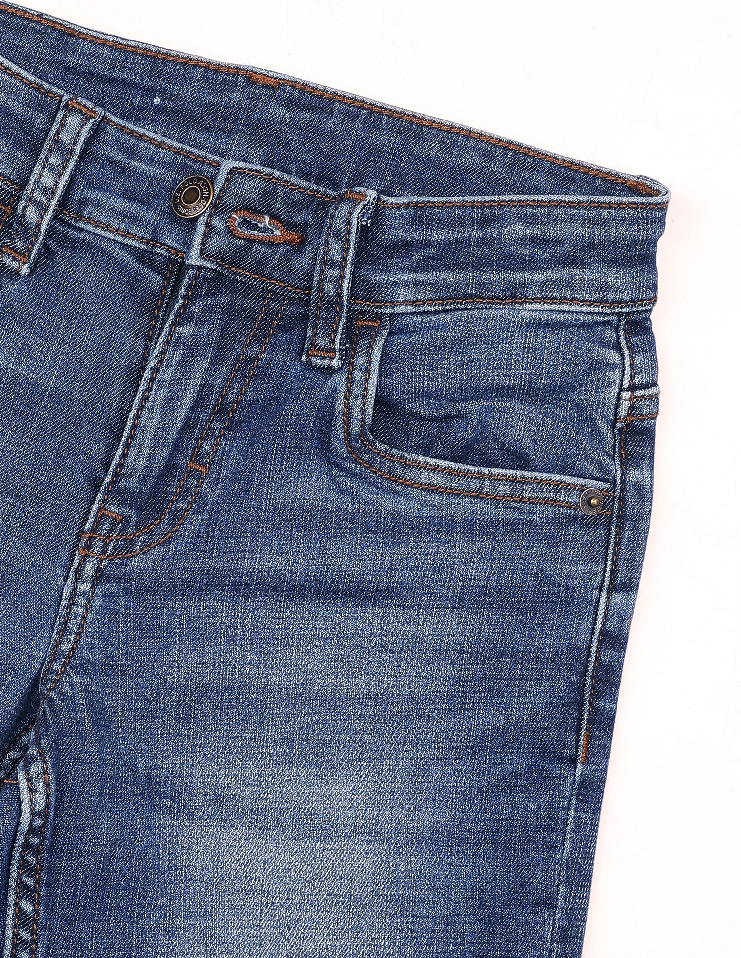 Bootcut Fit Blue Jeans Dark Blue - U.S. Polo Assn. India | Large