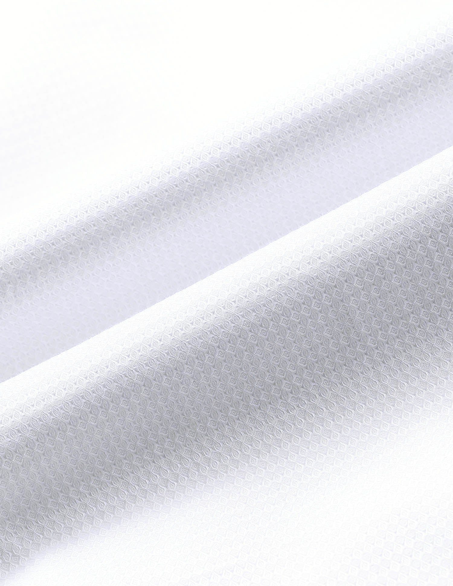 Tailored Fit Textured Shirt White - U.S. Polo Assn. India | Large