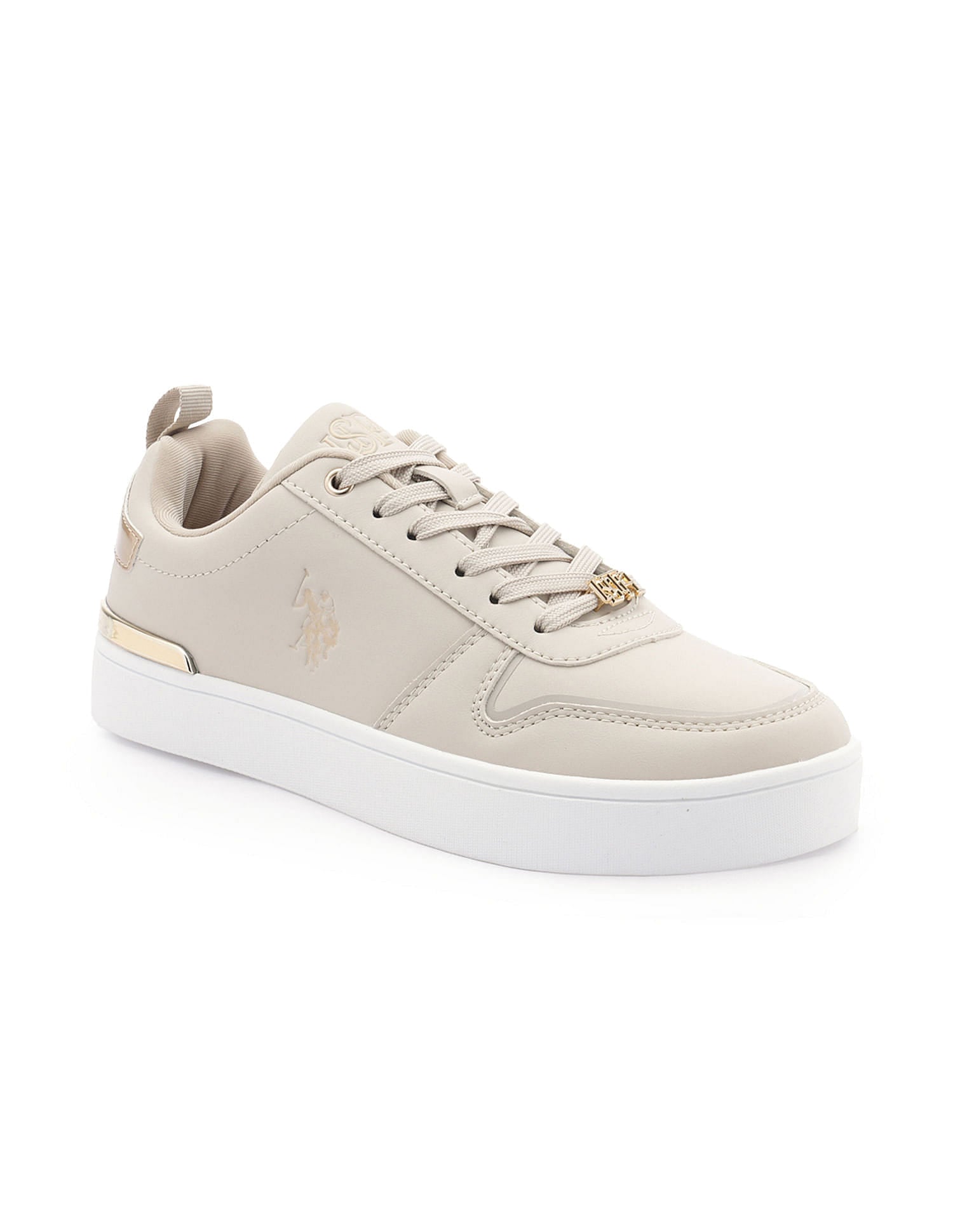 Round Toe Logo Aya 2.0 Sneakers